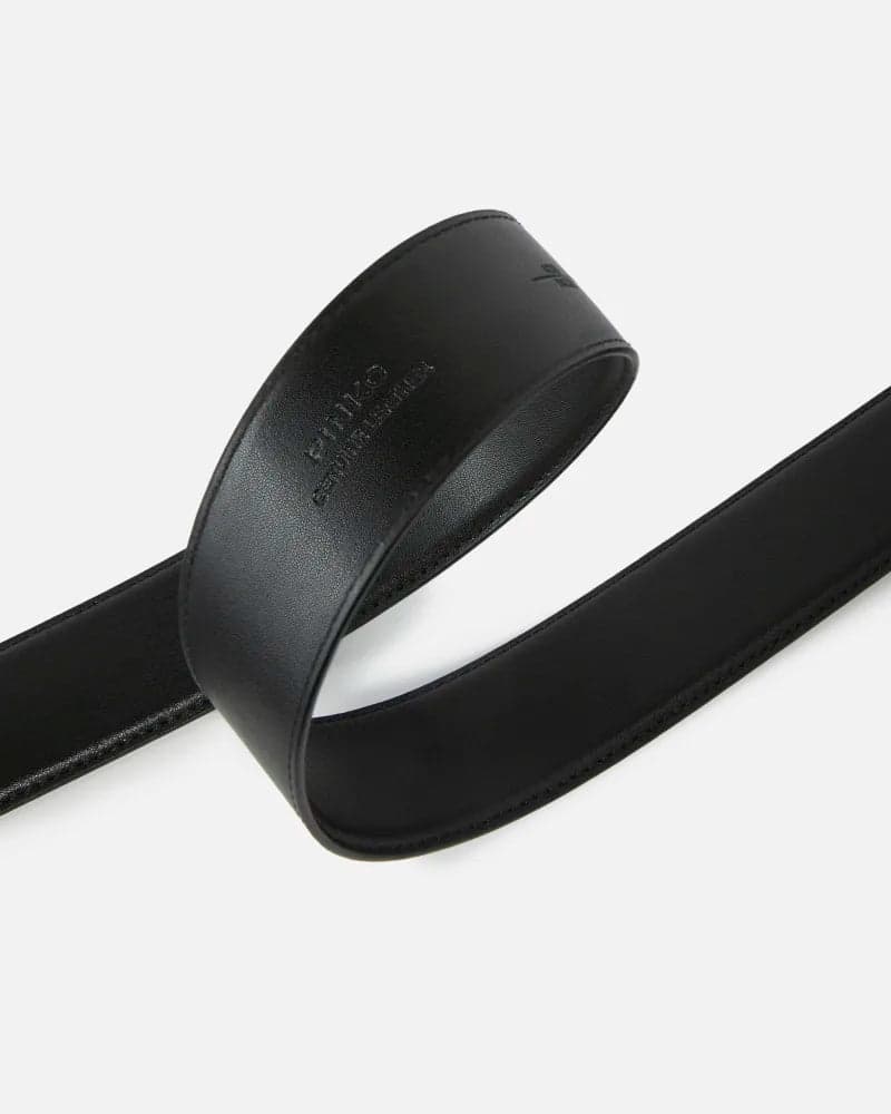 Pinko PINKO  LOVE BERRY H4 BELT.LOW VITELLO FW25 - 4
