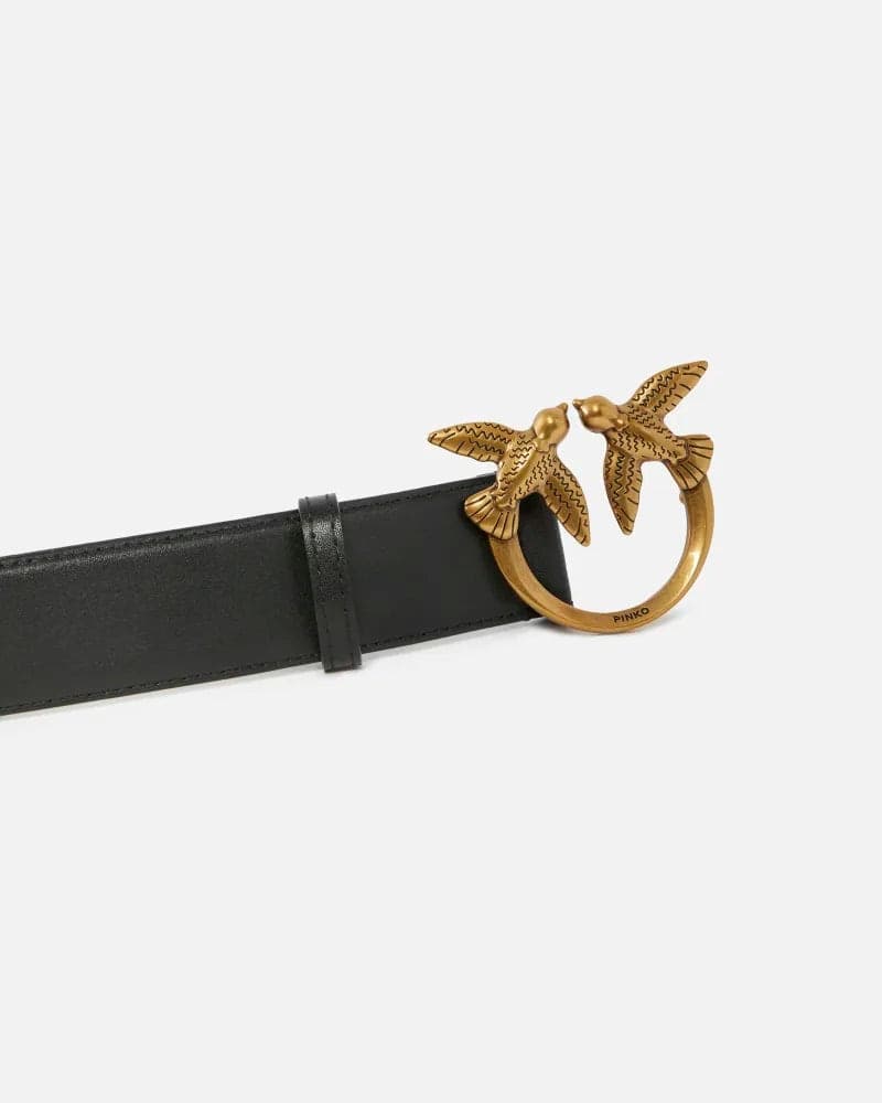 Pinko PINKO  LOVE BERRY H4 BELT.LOW VITELLO FW25 - 5