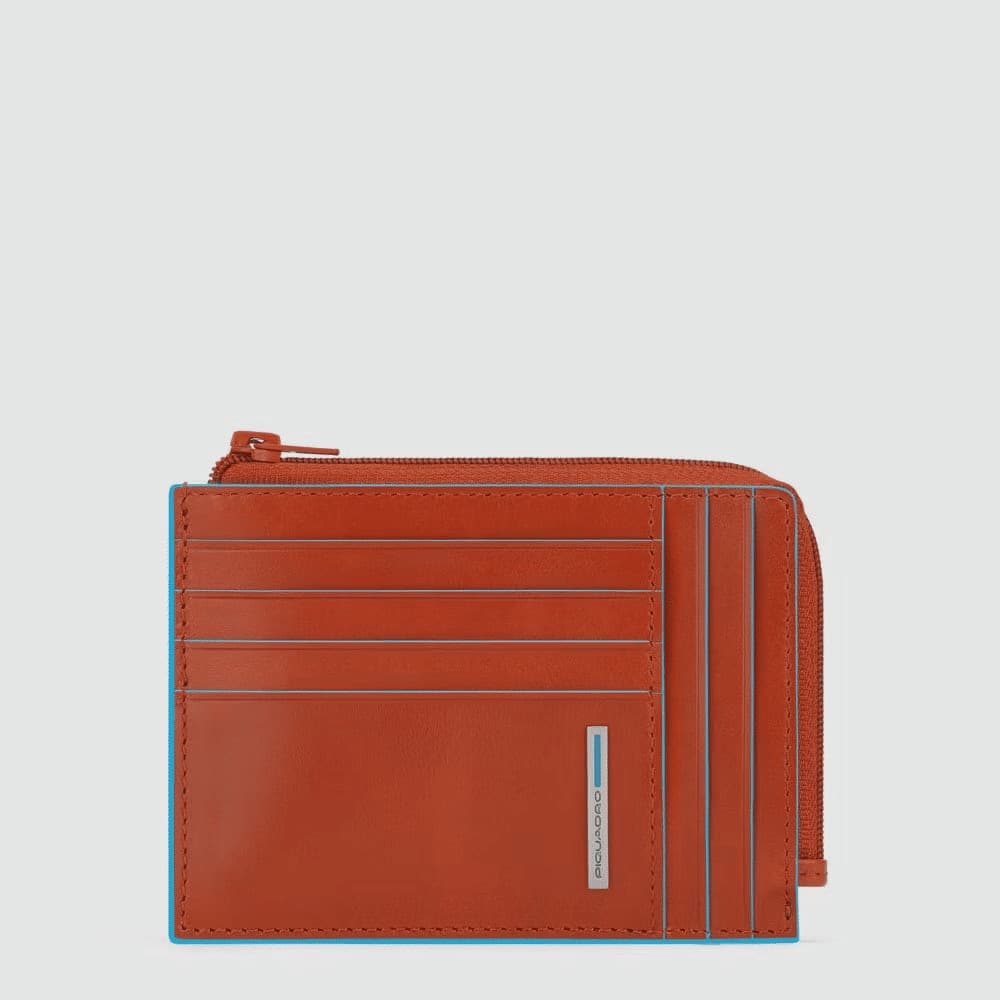 PIQUADRO Portafogli portacarte Uomo piquadro PU1243B2R-R Rosso - 12