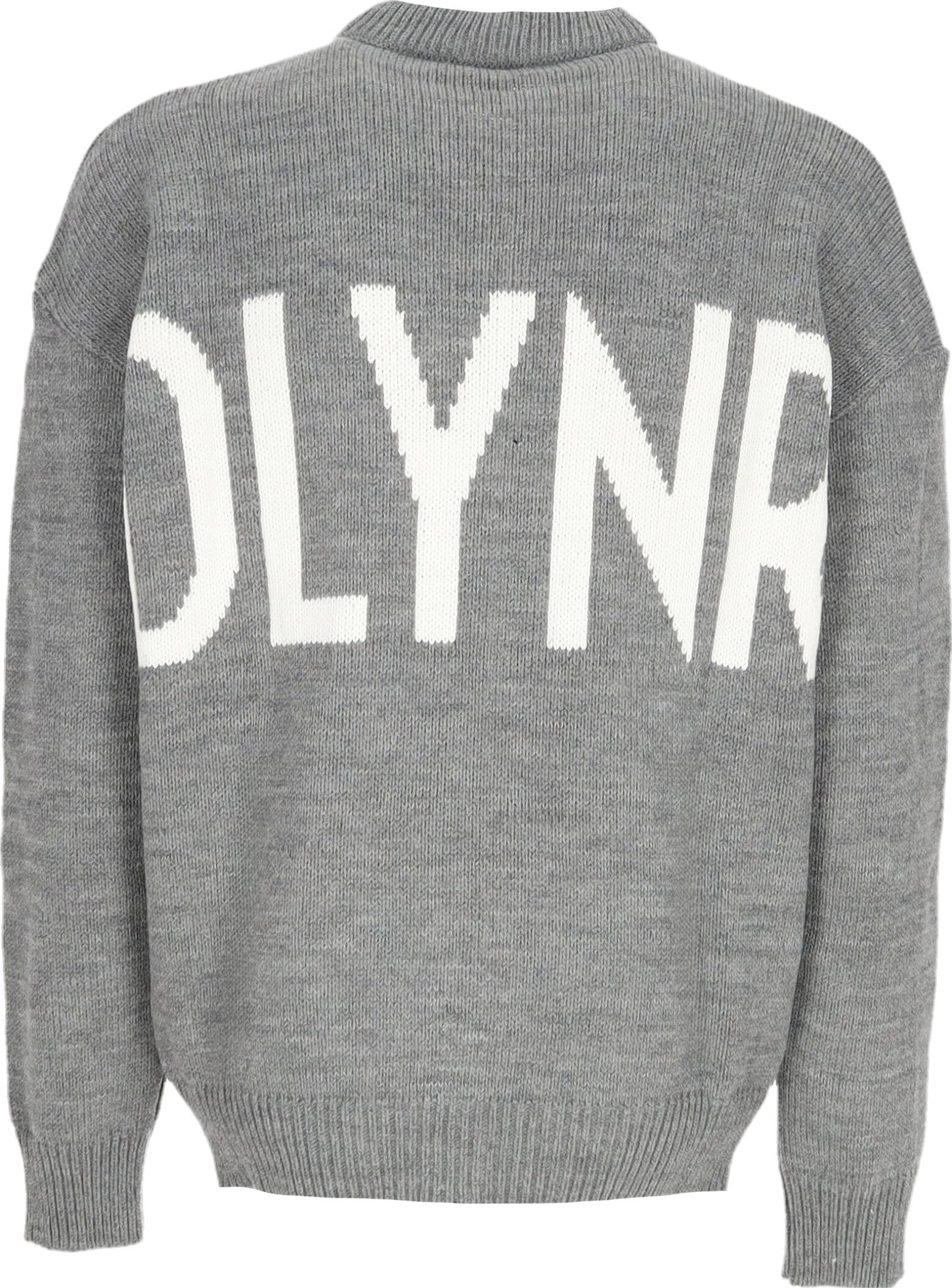 DOLLY NOIRE Maglione Uomo Sweater Logo Grey - 2