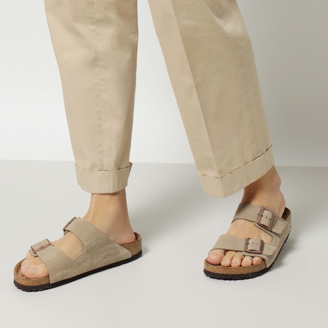 BIRKENSTOCK Birkenstock - Arizona Sfb Taupe 951303 - 2