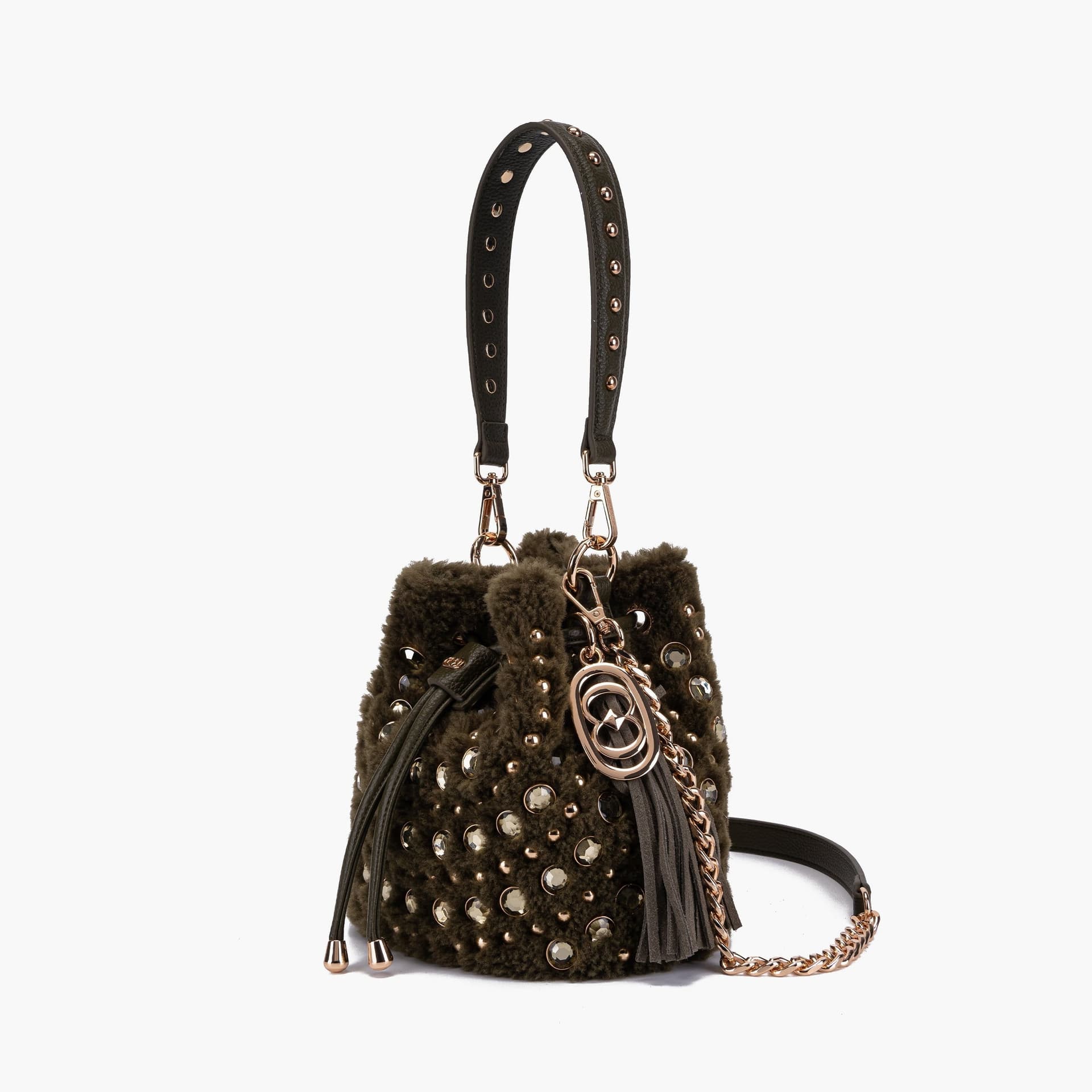 LA CARRIE Borsa Donna la carrie 152MES180TBS-GRE Verde - 4