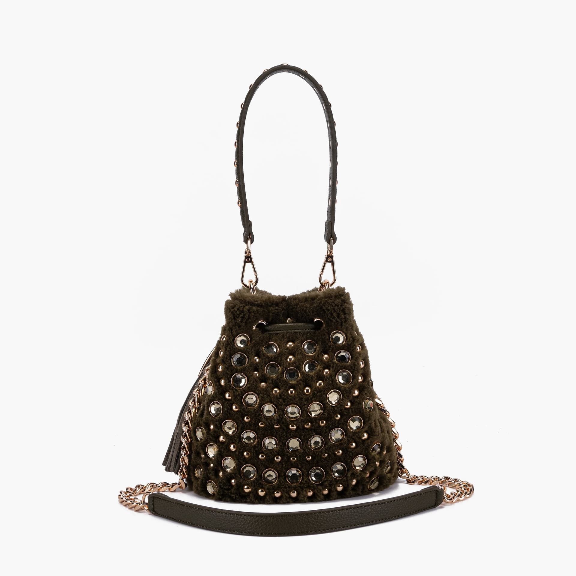 LA CARRIE Borsa Donna la carrie 152MES180TBS-GRE Verde - 6