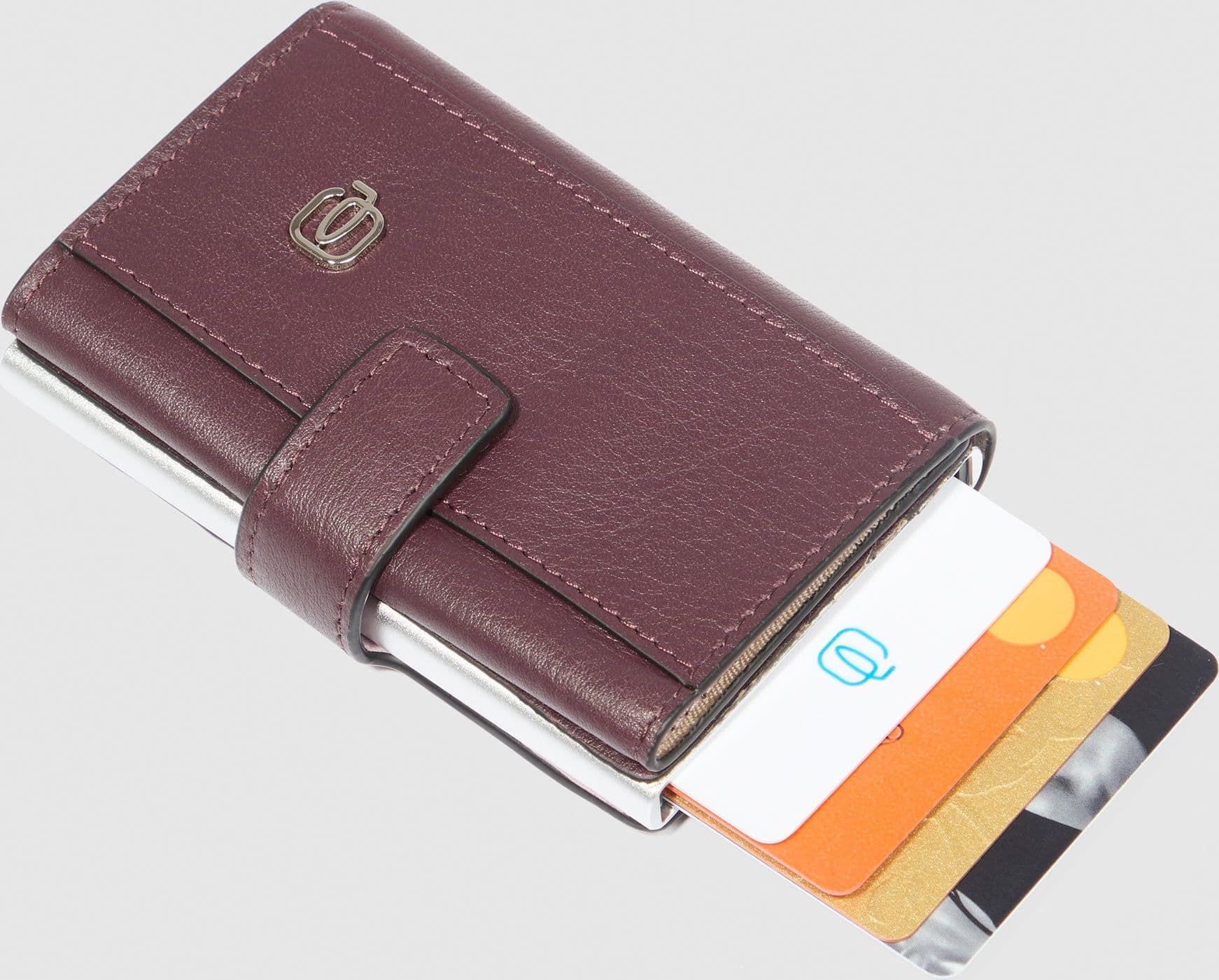 PIQUADRO Porta carte di credito Uomo piquadro PP5649W92R-BO Bordeaux - 21