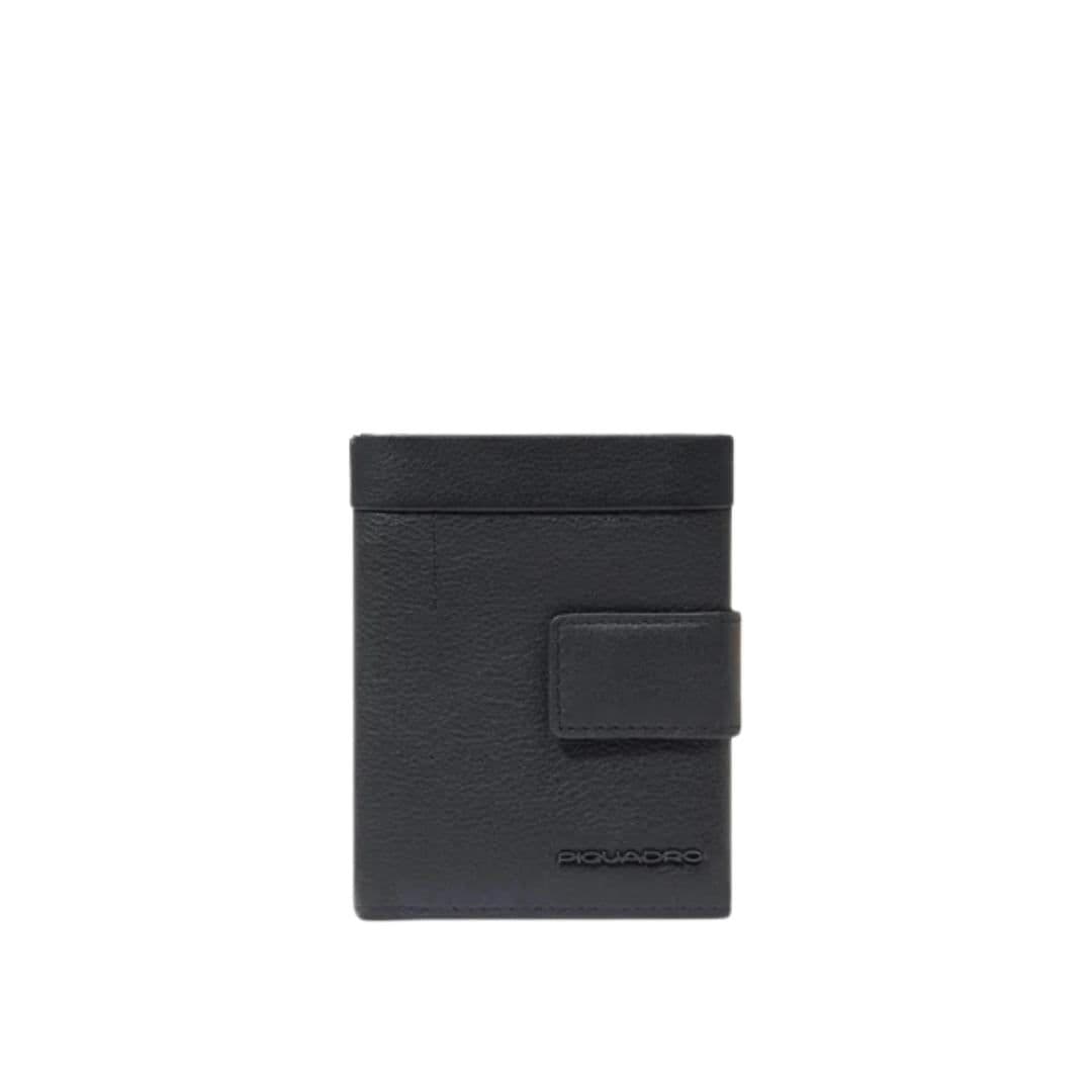 PIQUADRO Portafoglio trifold Uomo piquadro PU5957W137R-N Nero - 4