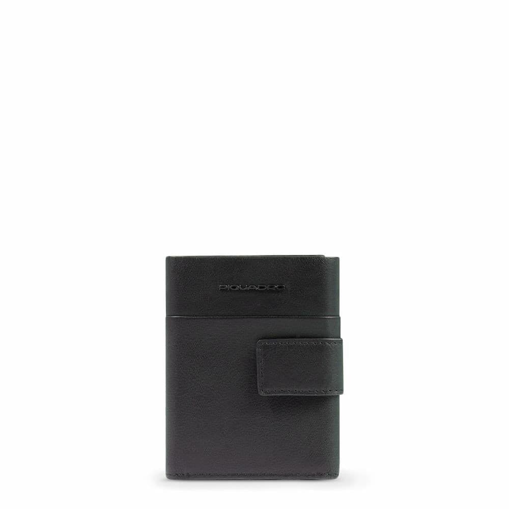 PIQUADRO Portafoglio con portamonete Uomo piquadro PU5957APR-N Nero - 2