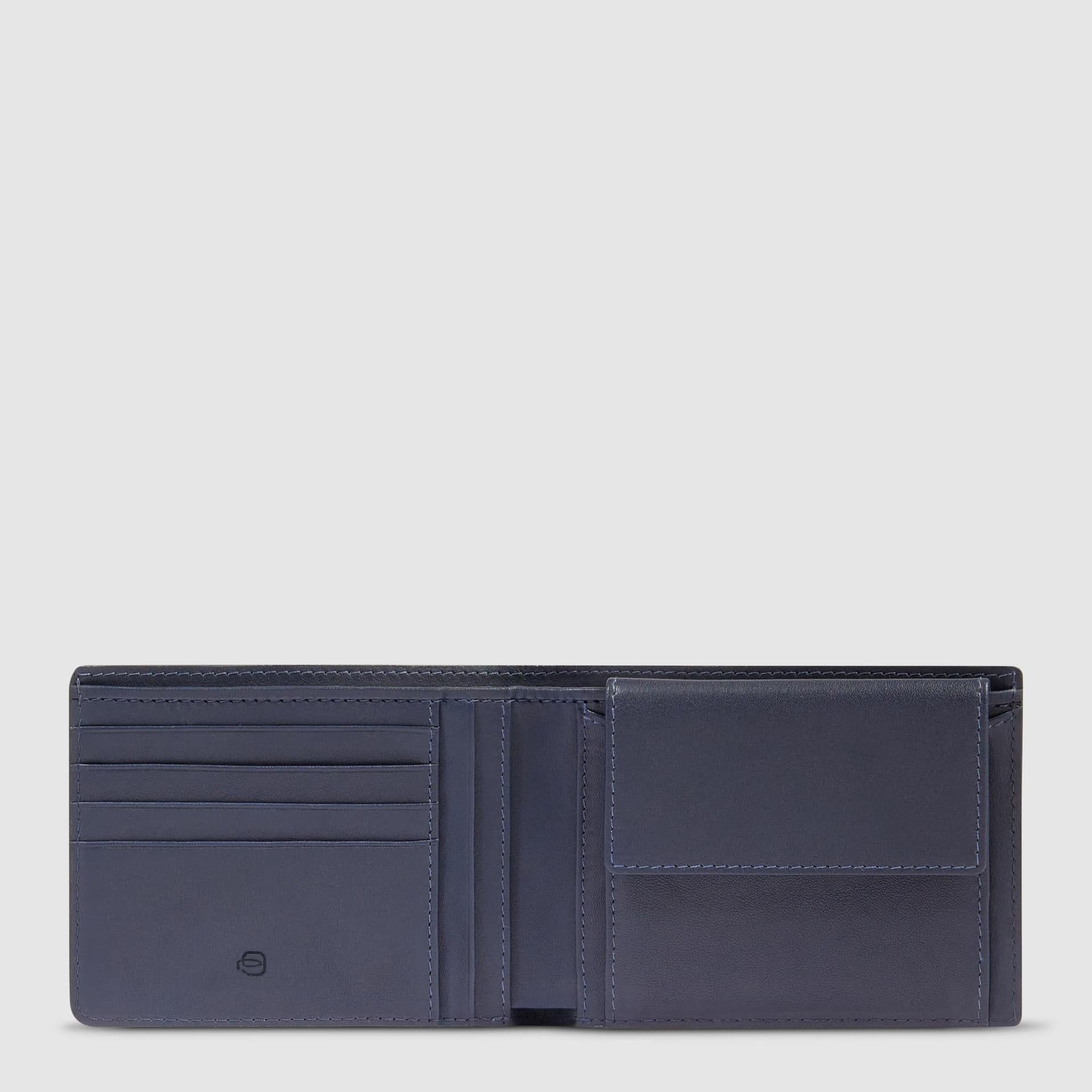 PIQUADRO Portafoglio con portamonete Uomo piquadro PU257APR-N Nero - 16