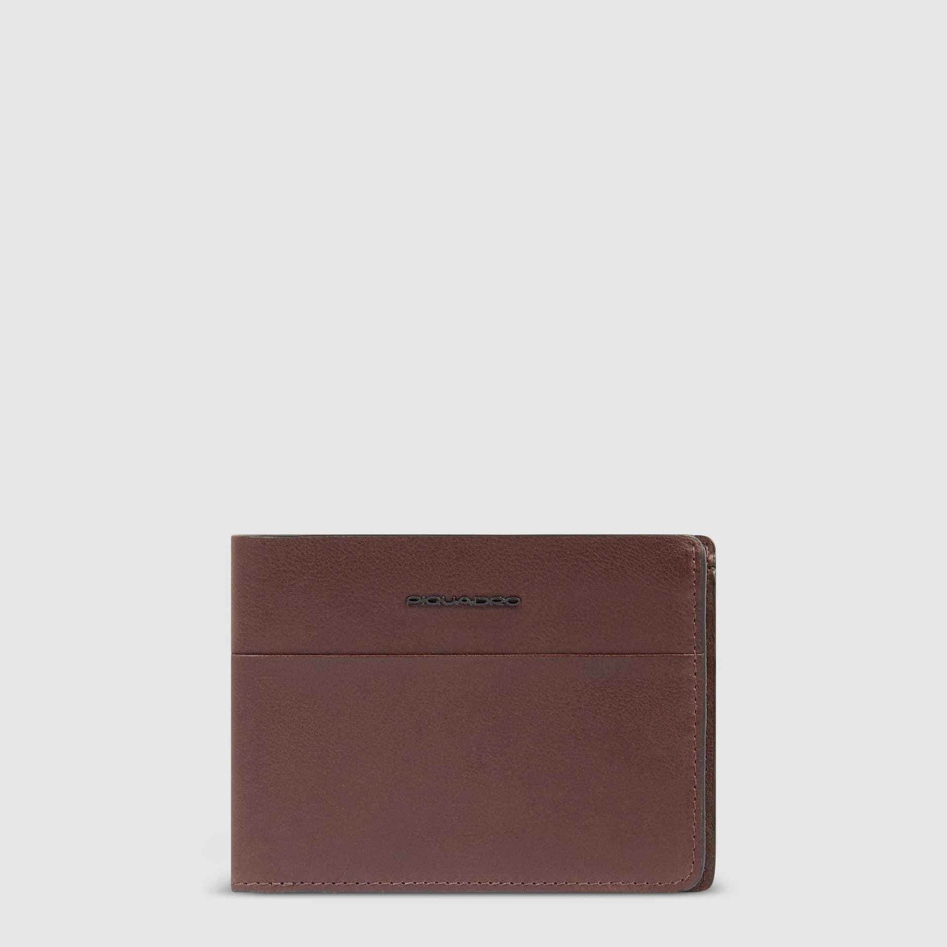 PIQUADRO Portafoglio con portamonete Uomo piquadro PU257APR-N Nero - 12
