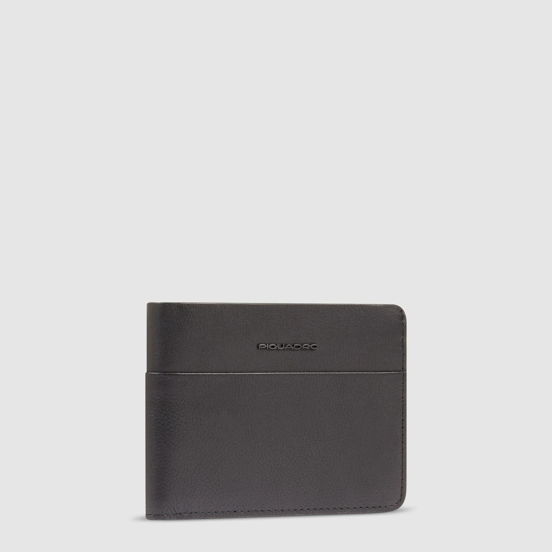PIQUADRO Portafoglio con portamonete Uomo piquadro PU257APR-N Nero - 3