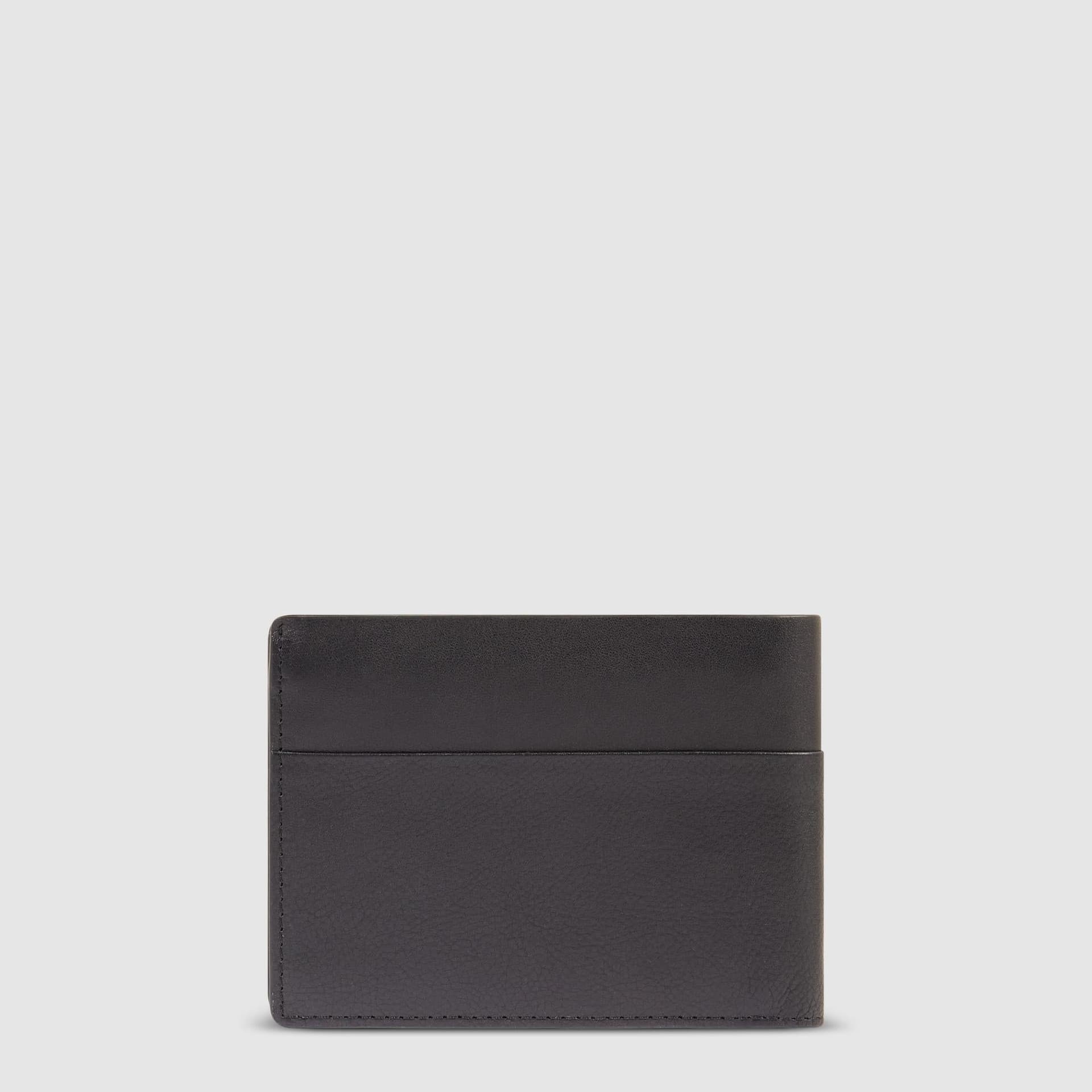 PIQUADRO Portafoglio con portamonete Uomo piquadro PU257APR-N Nero - 9