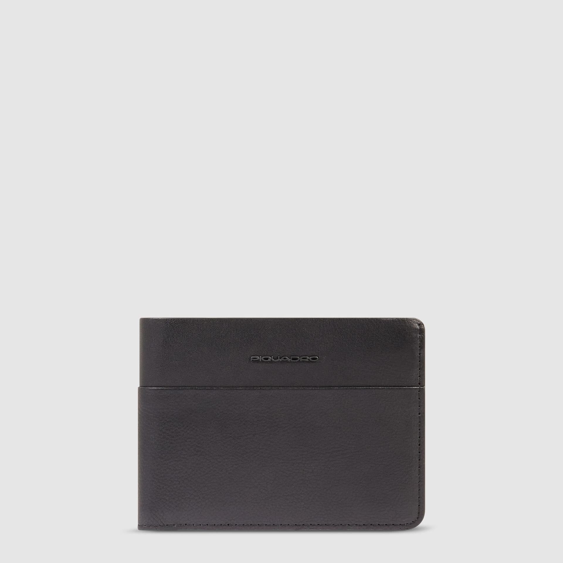 PIQUADRO Portafoglio con portamonete Uomo piquadro PU257APR-N Nero - 10