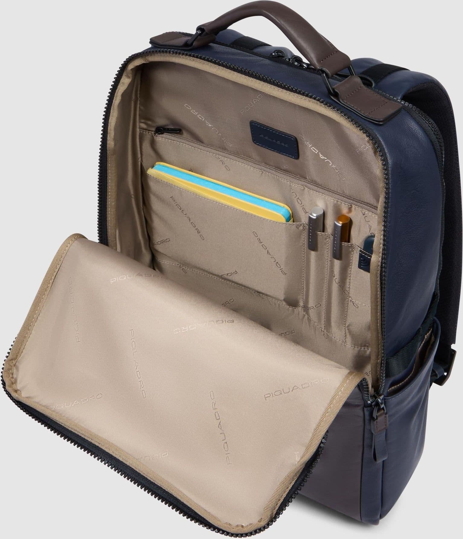 PIQUADRO Zaino porta PC e iPad Uomo piquadro CA4818AP-BLUTM Multicolore - 20
