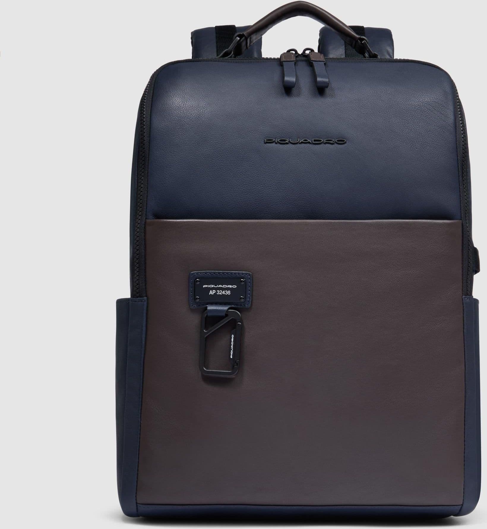 PIQUADRO Zaino porta PC e iPad Uomo piquadro CA4818AP-BLUTM Multicolore - 26