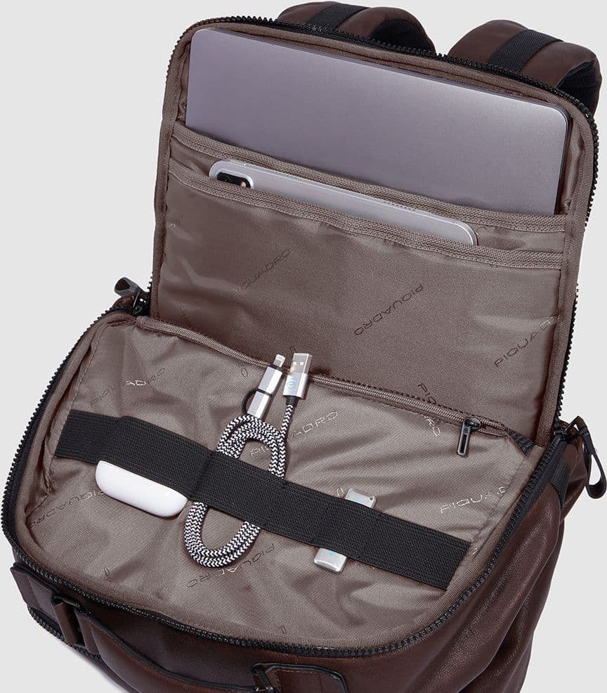 PIQUADRO Zaino porta PC e iPad Uomo piquadro CA4818AP-BLUTM Multicolore - 52