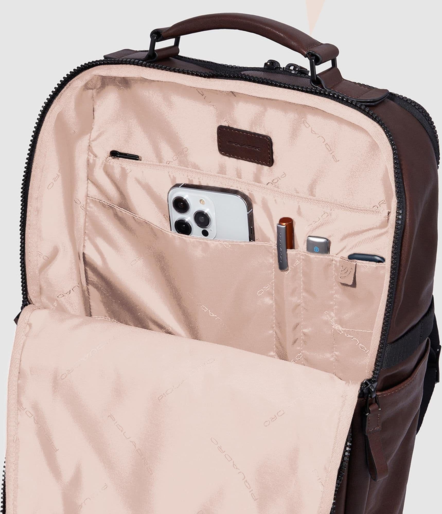 PIQUADRO Zaino porta PC e iPad Uomo piquadro CA4818AP-BLUTM Multicolore - 54