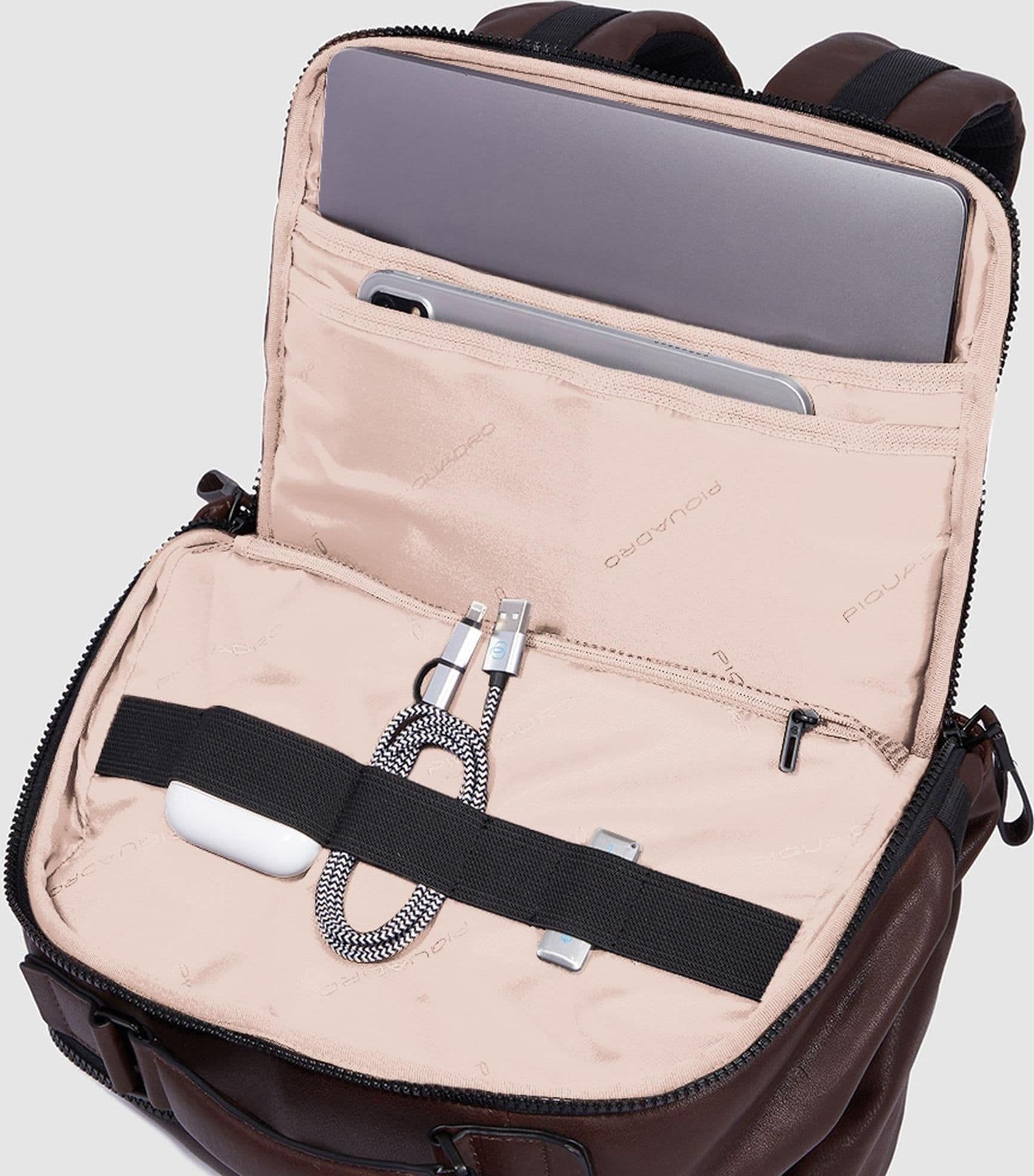 PIQUADRO Zaino porta PC e iPad Uomo piquadro CA4818AP-BLUTM Multicolore - 9