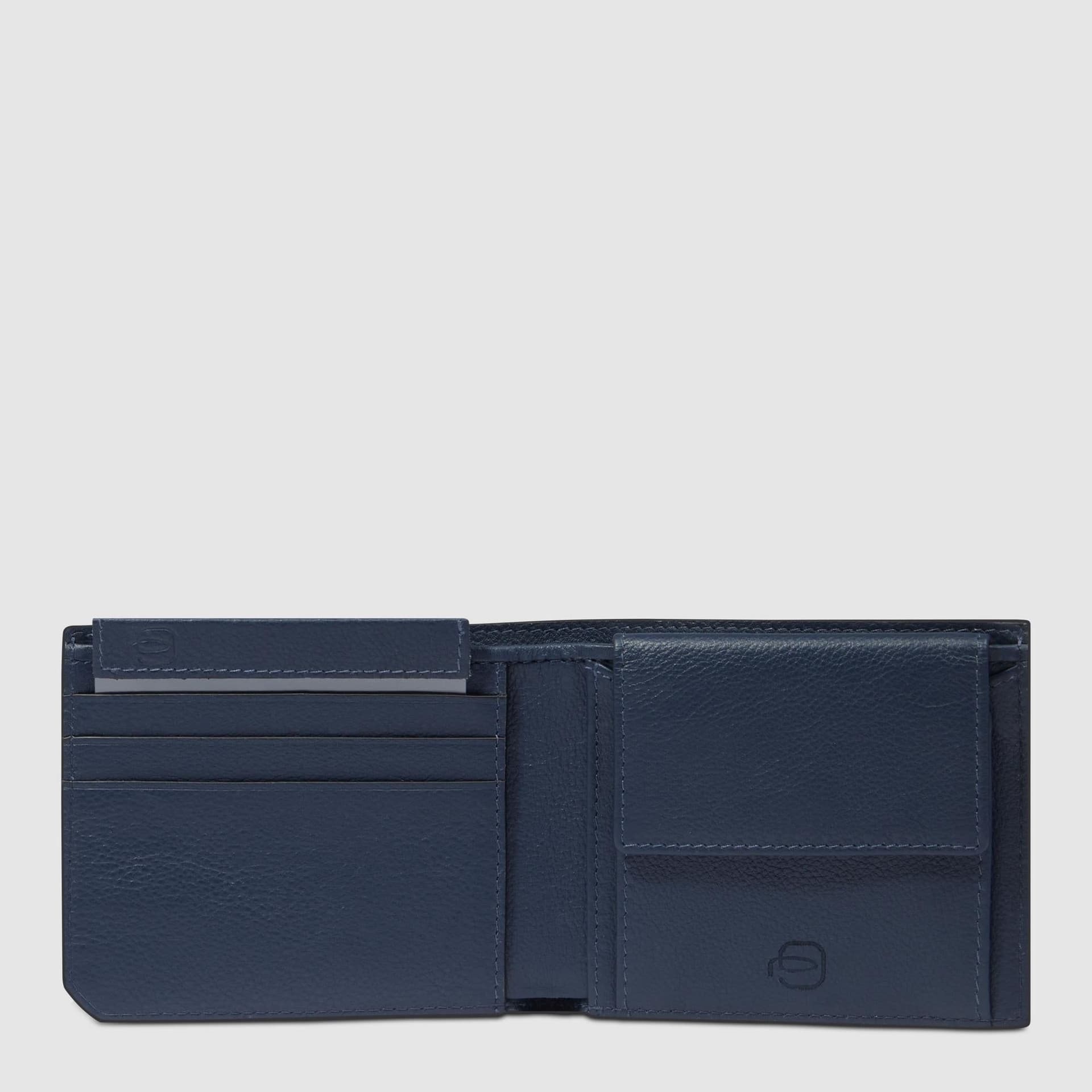 PIQUADRO Portafoglio con portamonete Uomo piquadro PU4188W137R-BLU Blu - 5