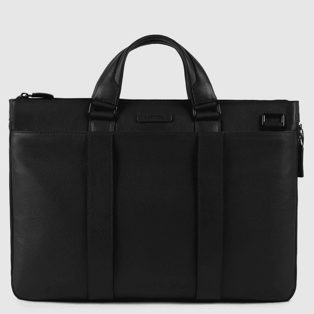 PIQUADRO Borsello sottile porta pc Uomo piquadro CA4021MOS-N Nero - 5