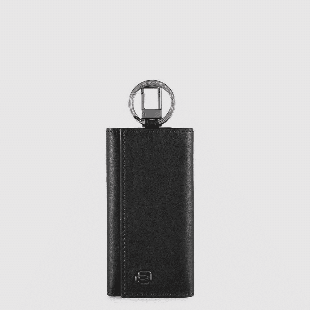 PIQUADRO Portachiavi a 6 ganci Uomo piquadro PC1397B3-N Nero - 3