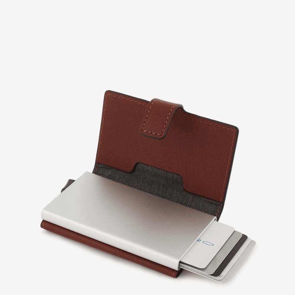 PIQUADRO Portacarte automatico Uomo piquadro PP5649B3R-CU Marrone - 2