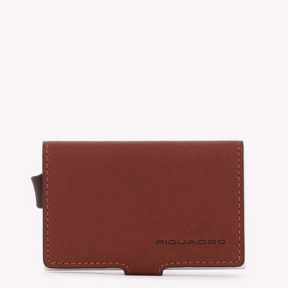 PIQUADRO Portacarte automatico Uomo piquadro PP5649B3R-CU Marrone - 4