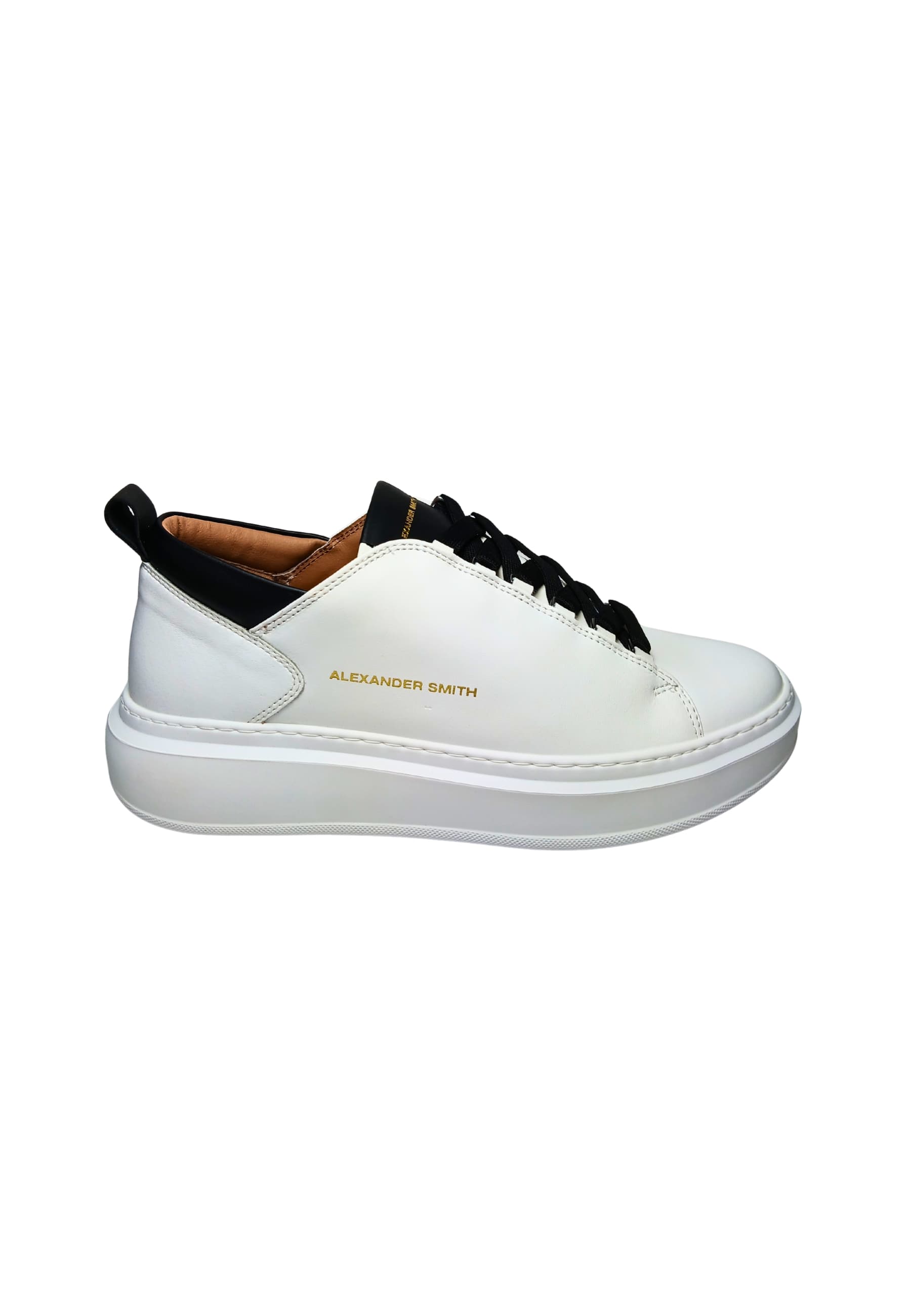 ALEXANDER SMITH Scarpe Uomo Alexander Smith Wembley Man White Black - 6