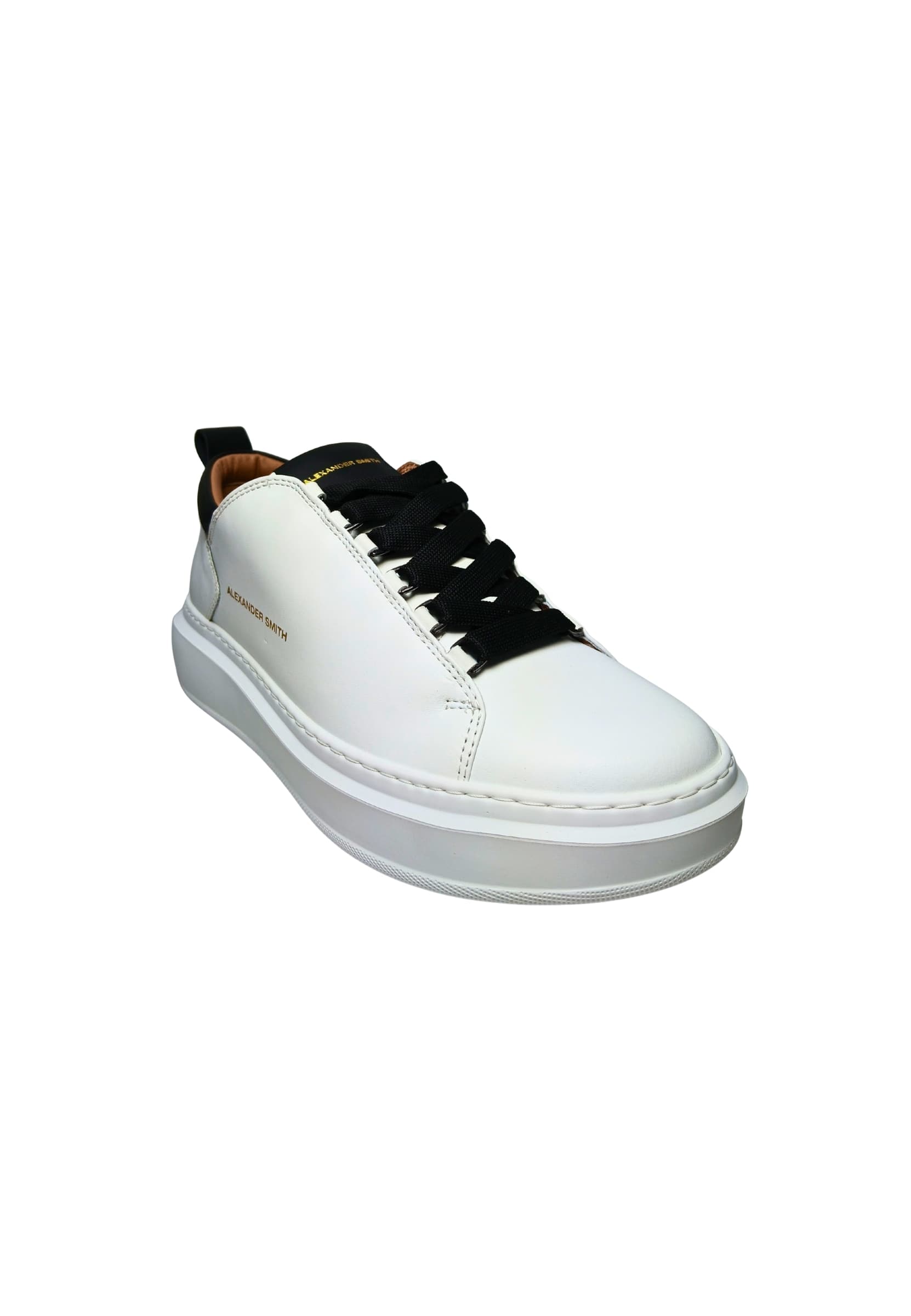 ALEXANDER SMITH Scarpe Uomo Alexander Smith Wembley Man White Black - 4