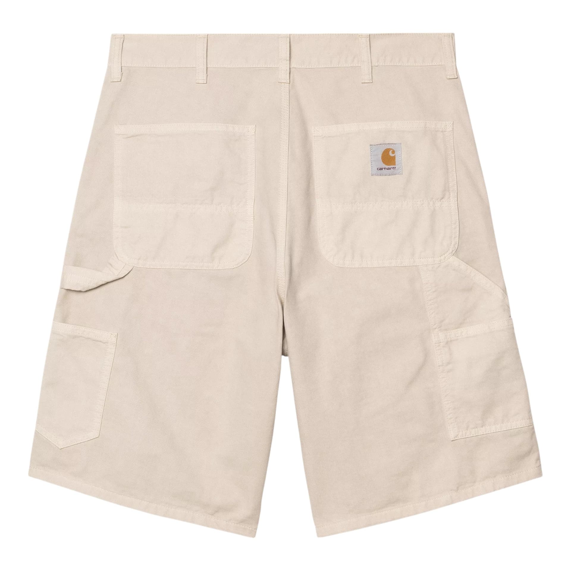CARHARTT WIP carhartt wip single knee short - fleur de sel garment dyed - 3