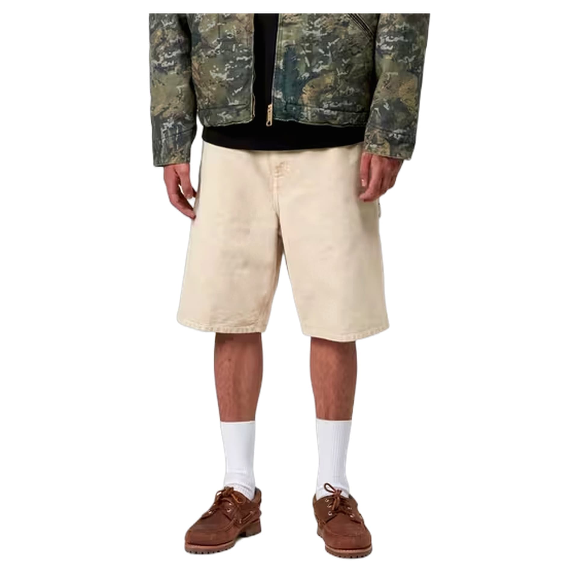 CARHARTT WIP bermuda carhartt wip single knee short - dusty h brown - 6