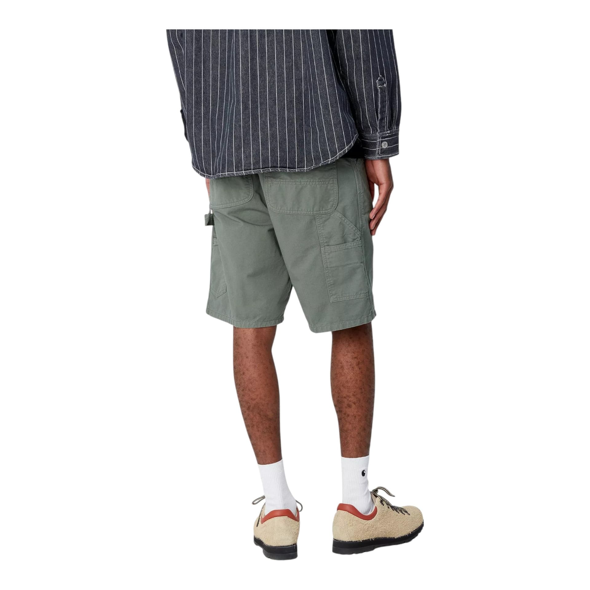 CARHARTT WIP carhartt wip single knee short - park garment dyed - 6