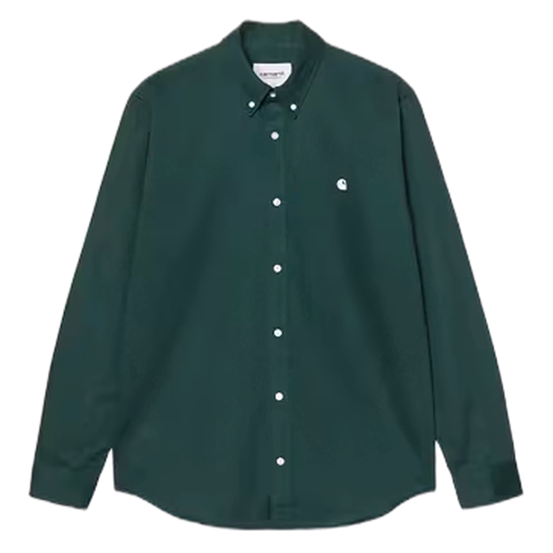 CARHARTT WIP camicia carhartt wip l/s madison shirt - dark fir / wax - 6