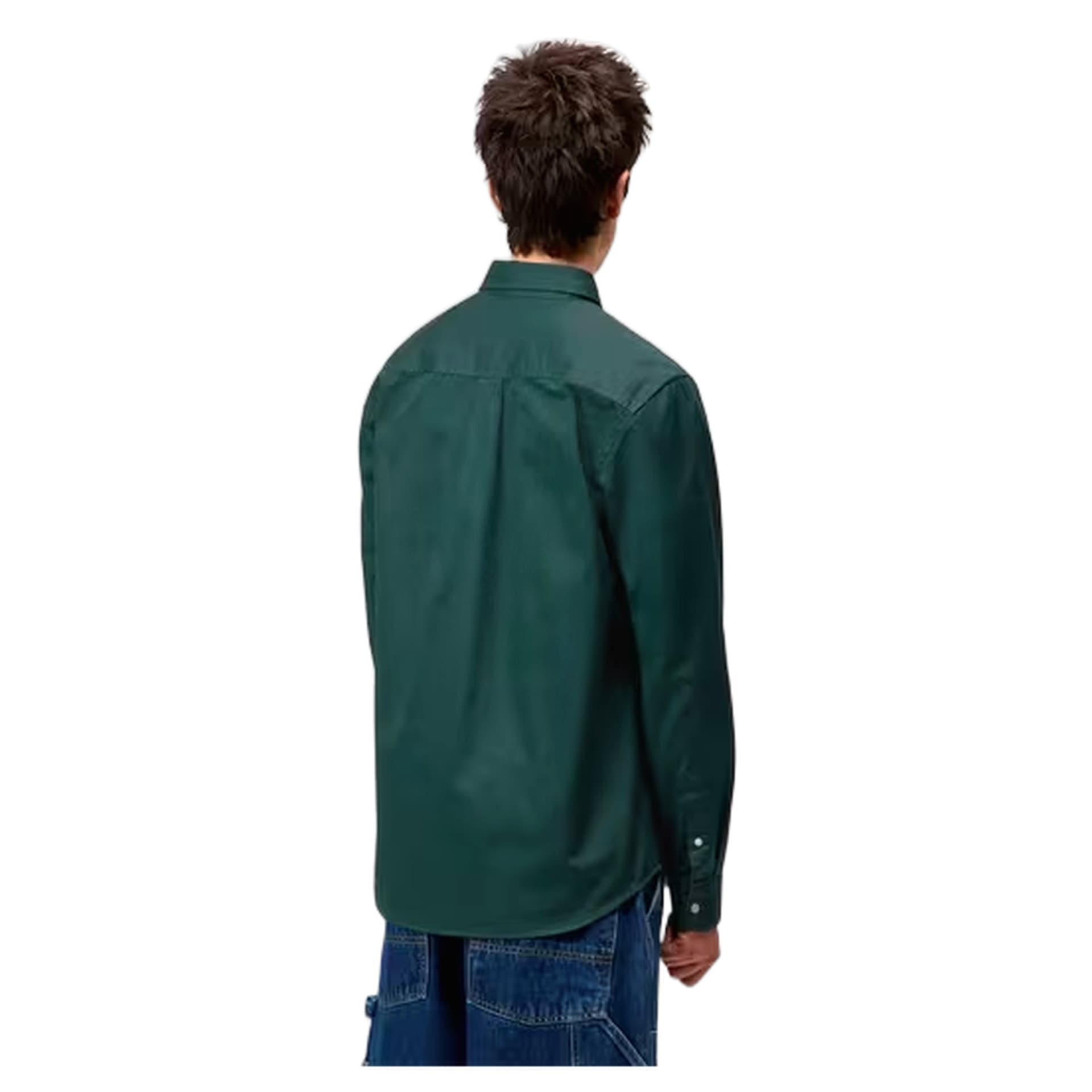 CARHARTT WIP camicia carhartt wip l/s madison shirt - dark fir / wax - 4