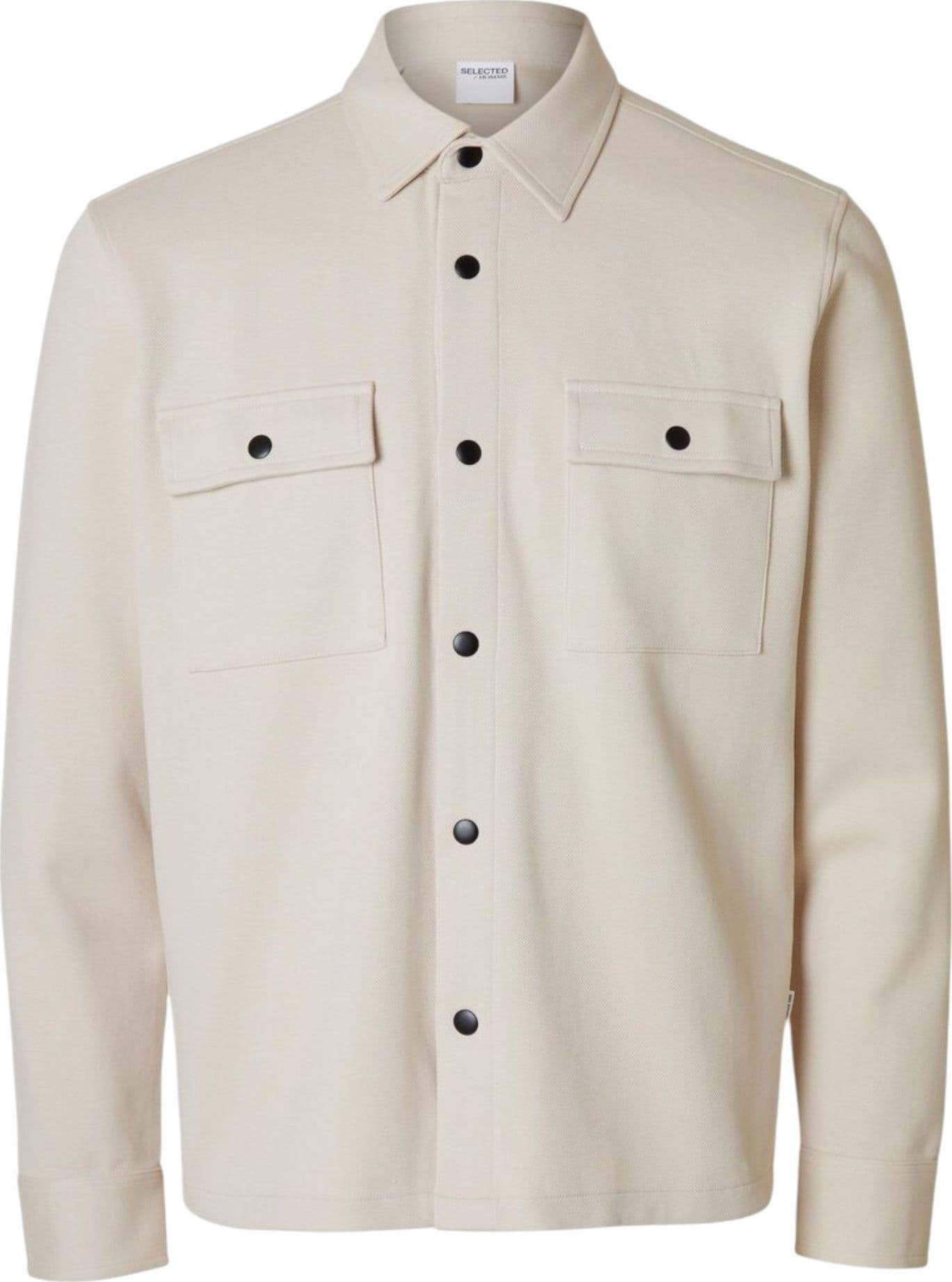 FRANCIS CONCEPT selected homme jackie sweat jacket - oatmeal - 7