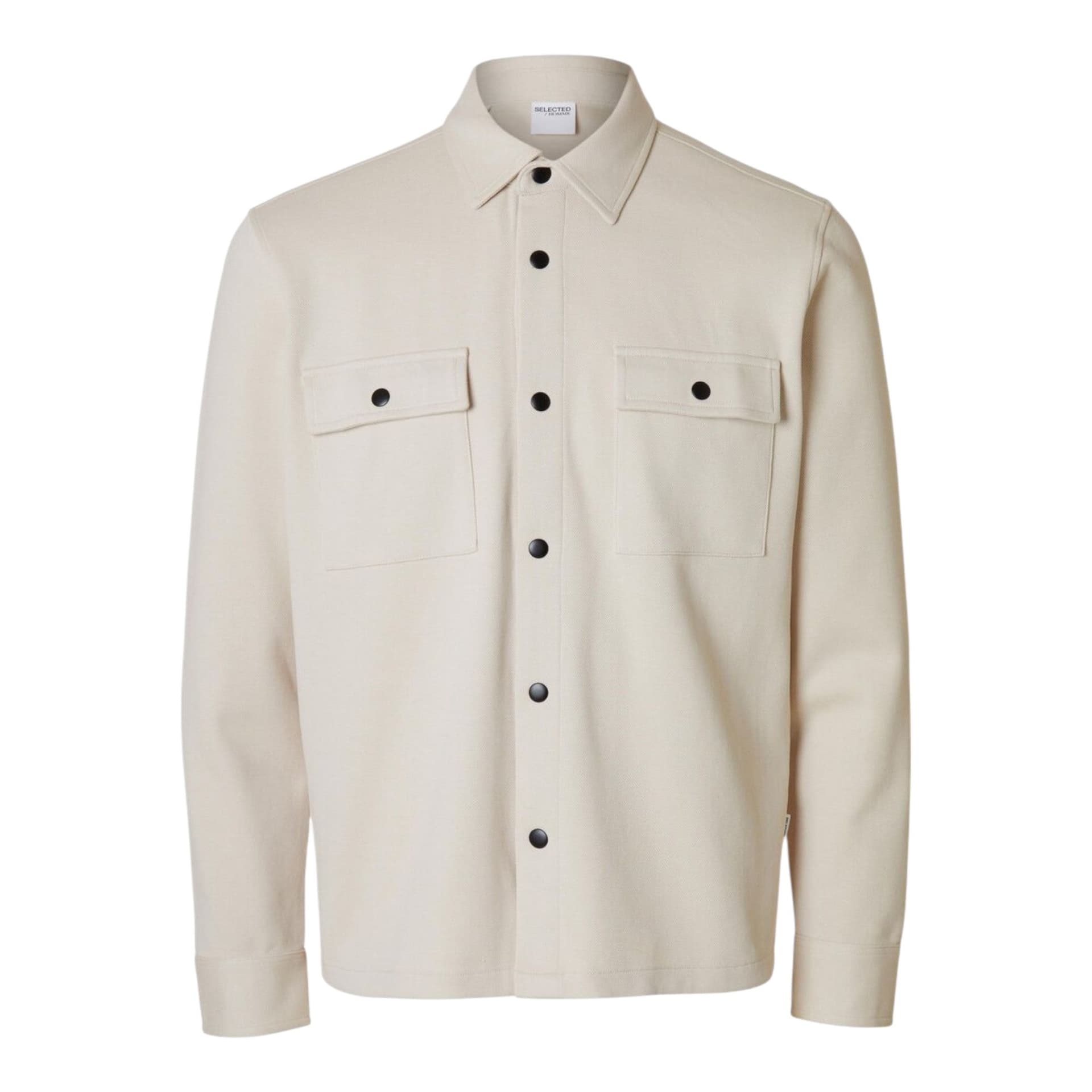 FRANCIS CONCEPT selected homme jackie sweat jacket - oatmeal - 7