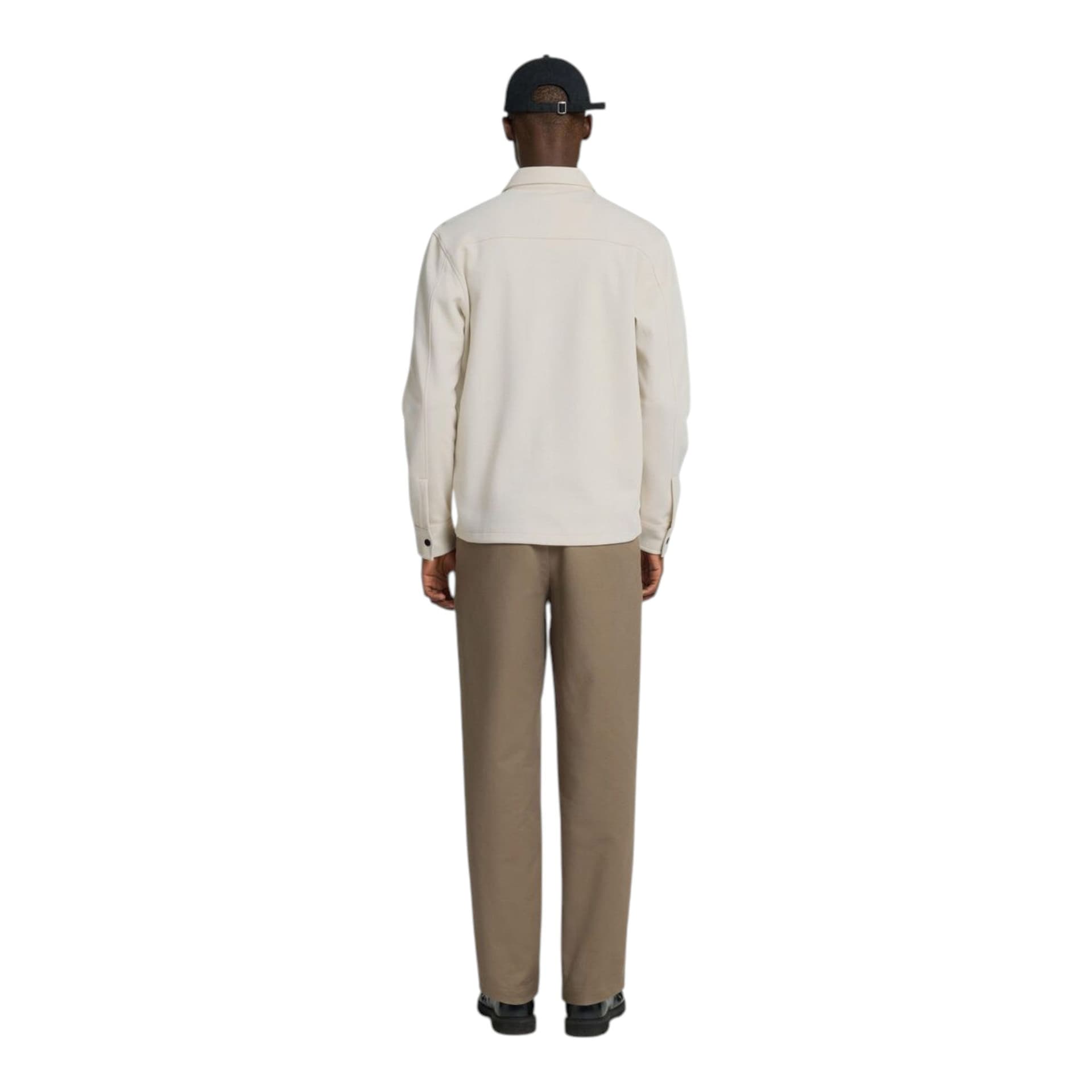 FRANCIS CONCEPT selected homme jackie sweat jacket - oatmeal - 3