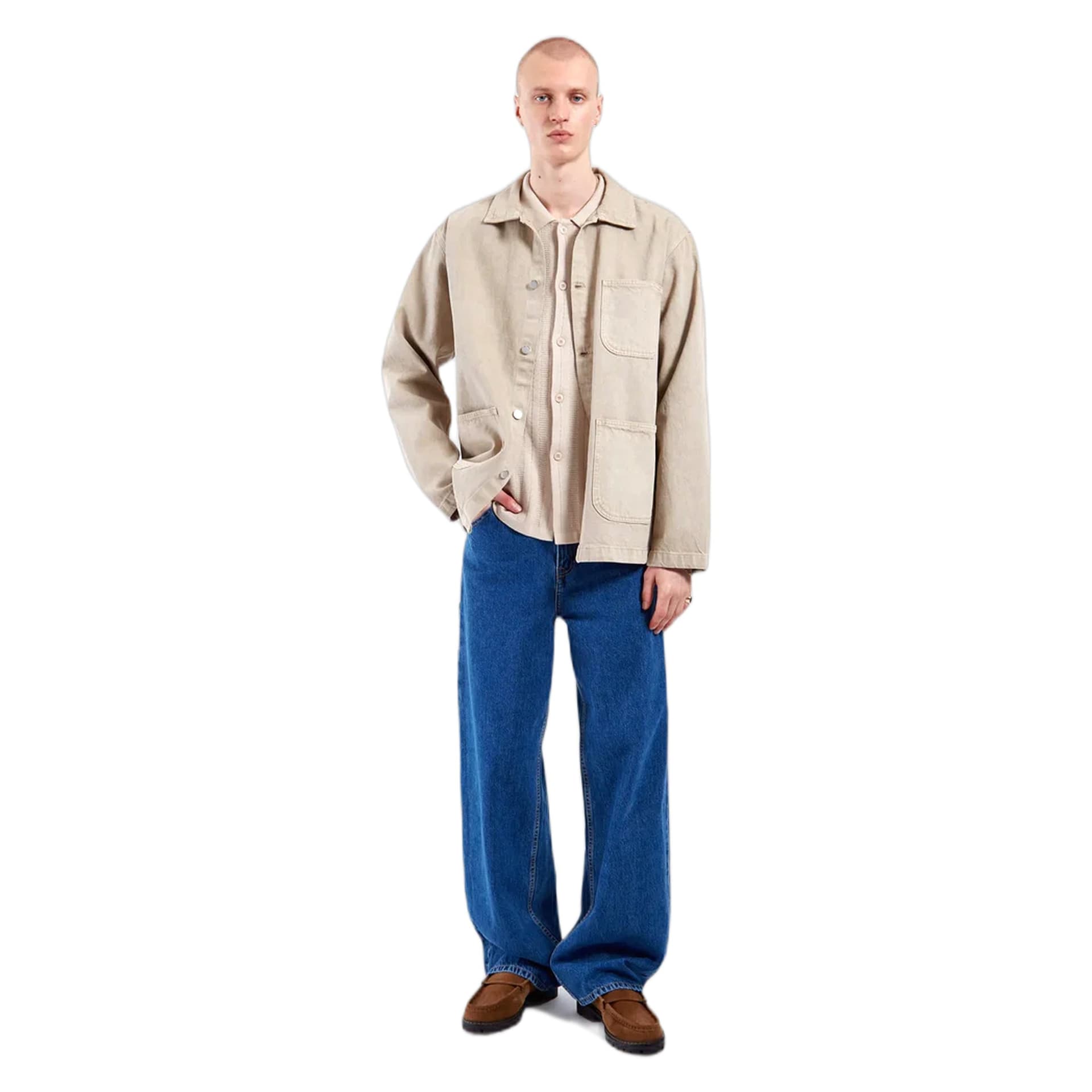 DRDENIM giacca dr denim devon worker jacket - greige - 3