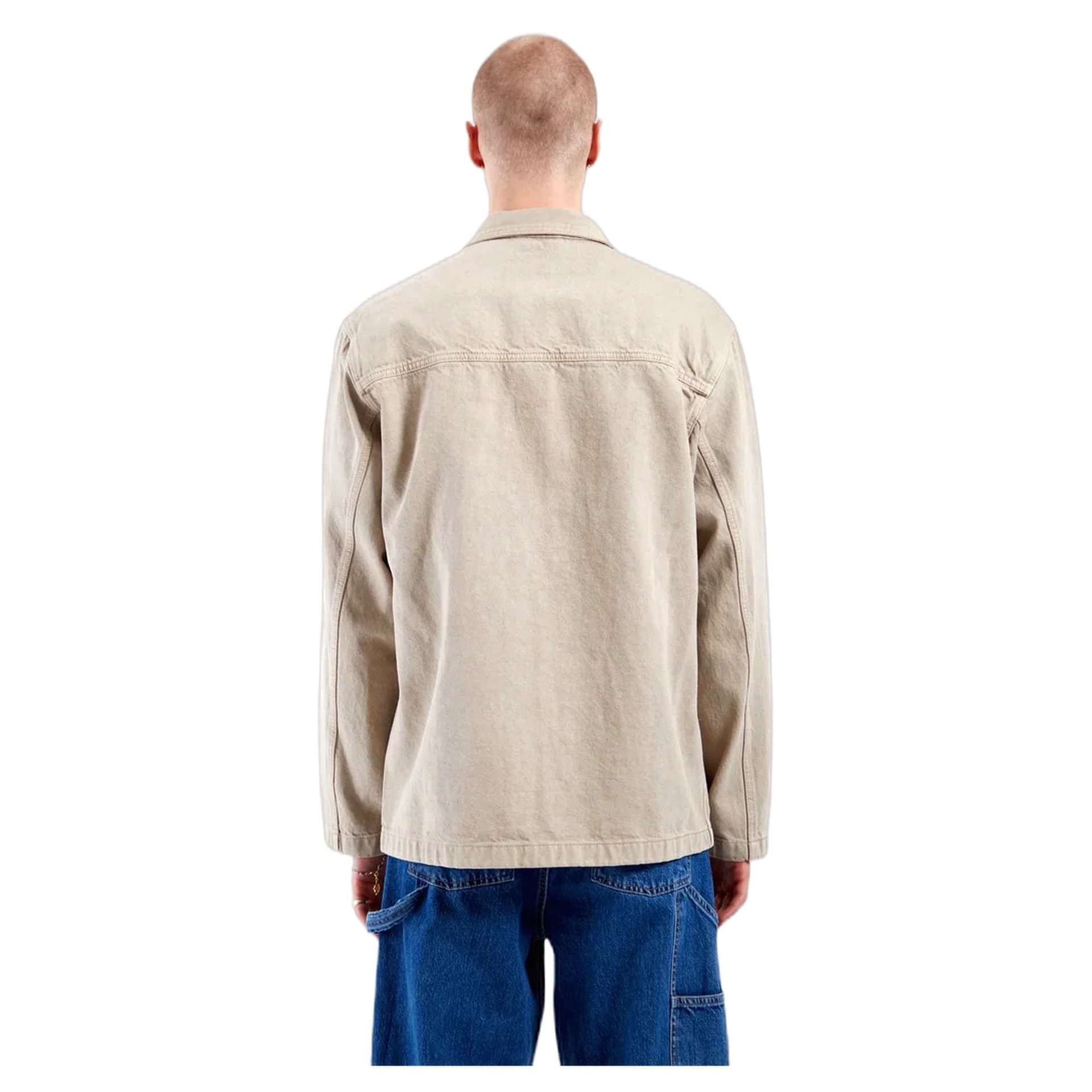 DRDENIM giacca dr denim devon worker jacket - greige - 5