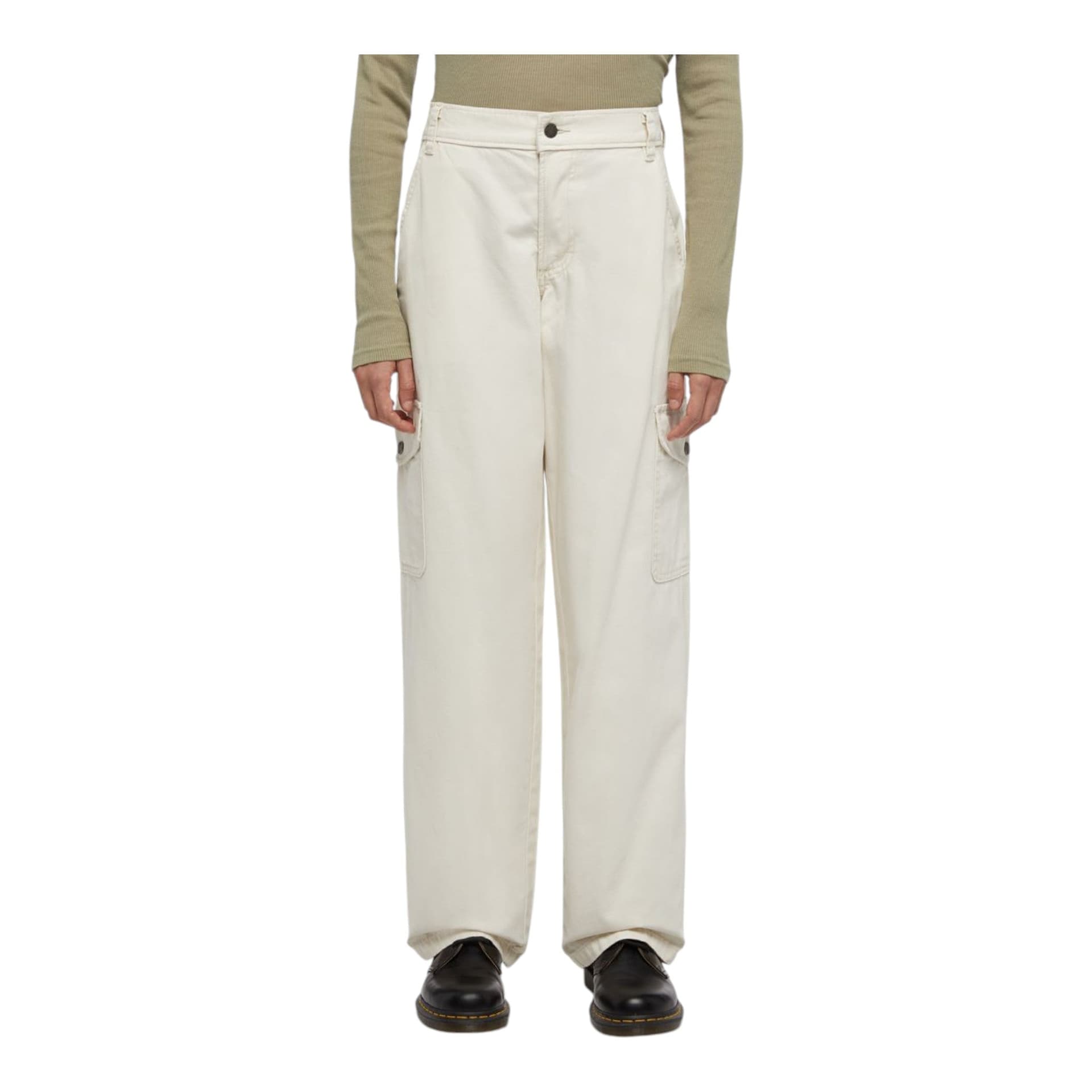 DICKIES pantalone donna dickies cargo duck canvas - white - 3