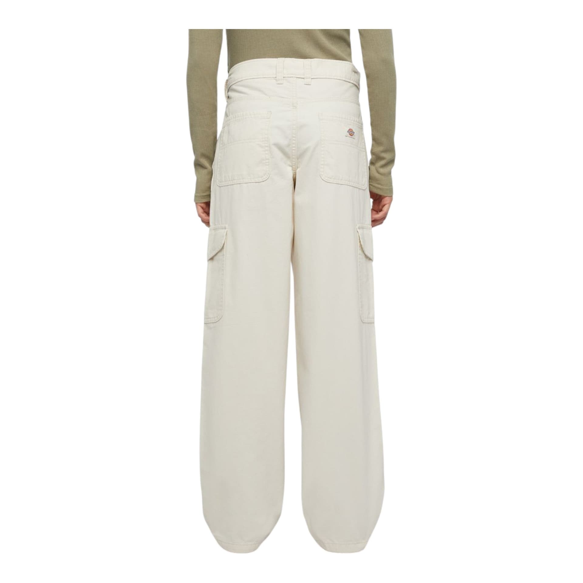 DICKIES pantalone donna dickies cargo duck canvas - white - 4