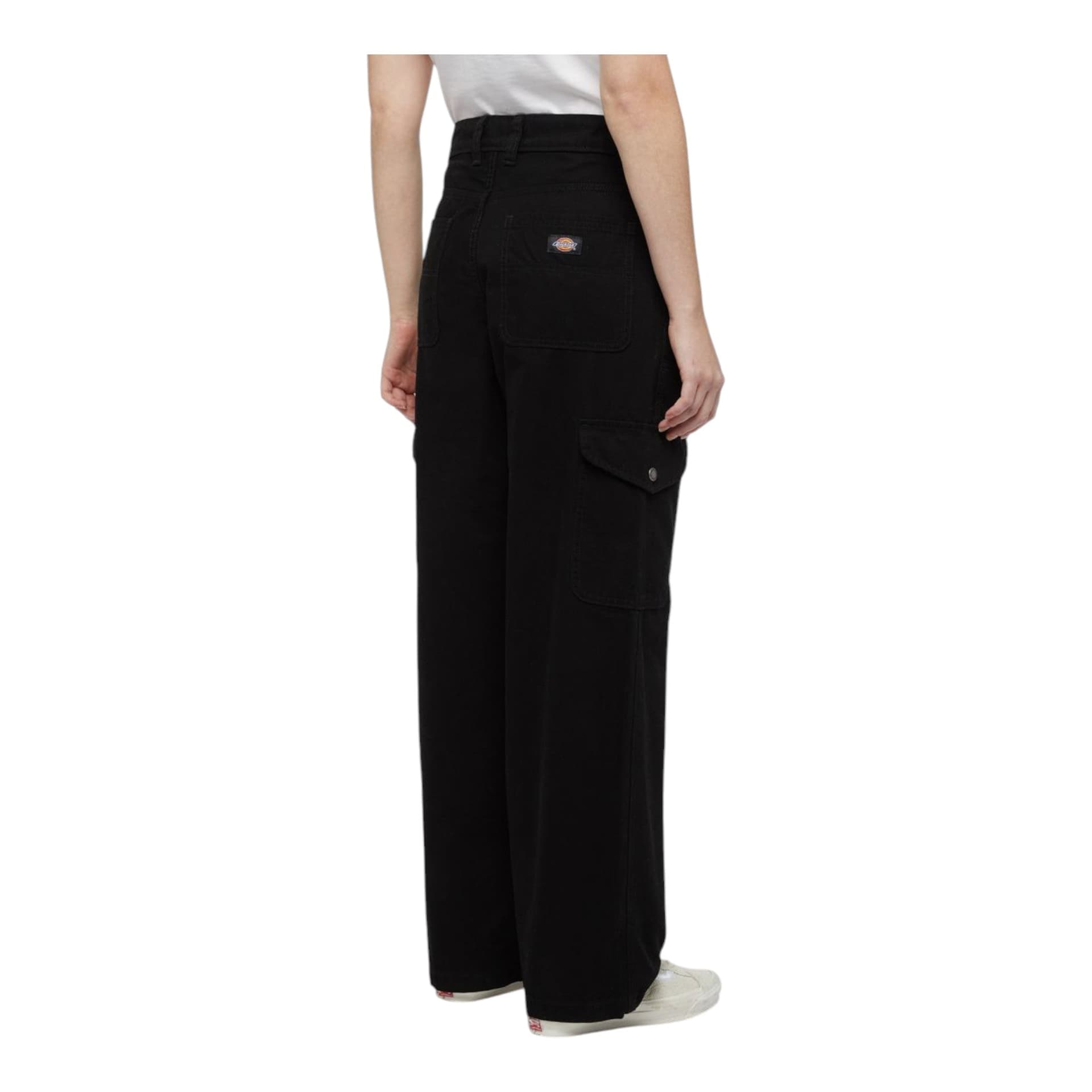 DICKIES pantalone donna dickies duck canvas cargo w - black - 7