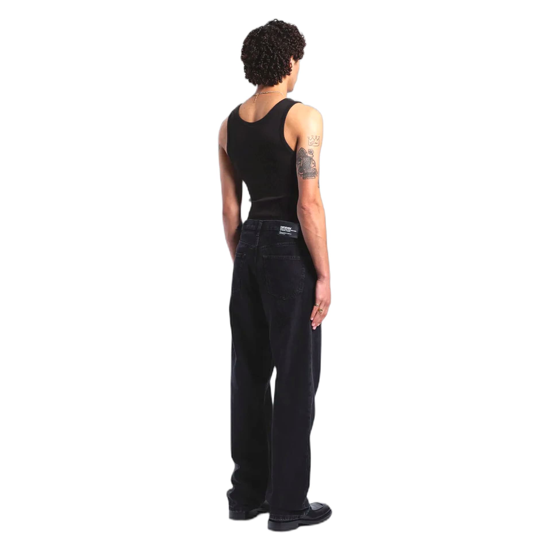 DRDENIM jeans dr.denim omar - worm black - 3
