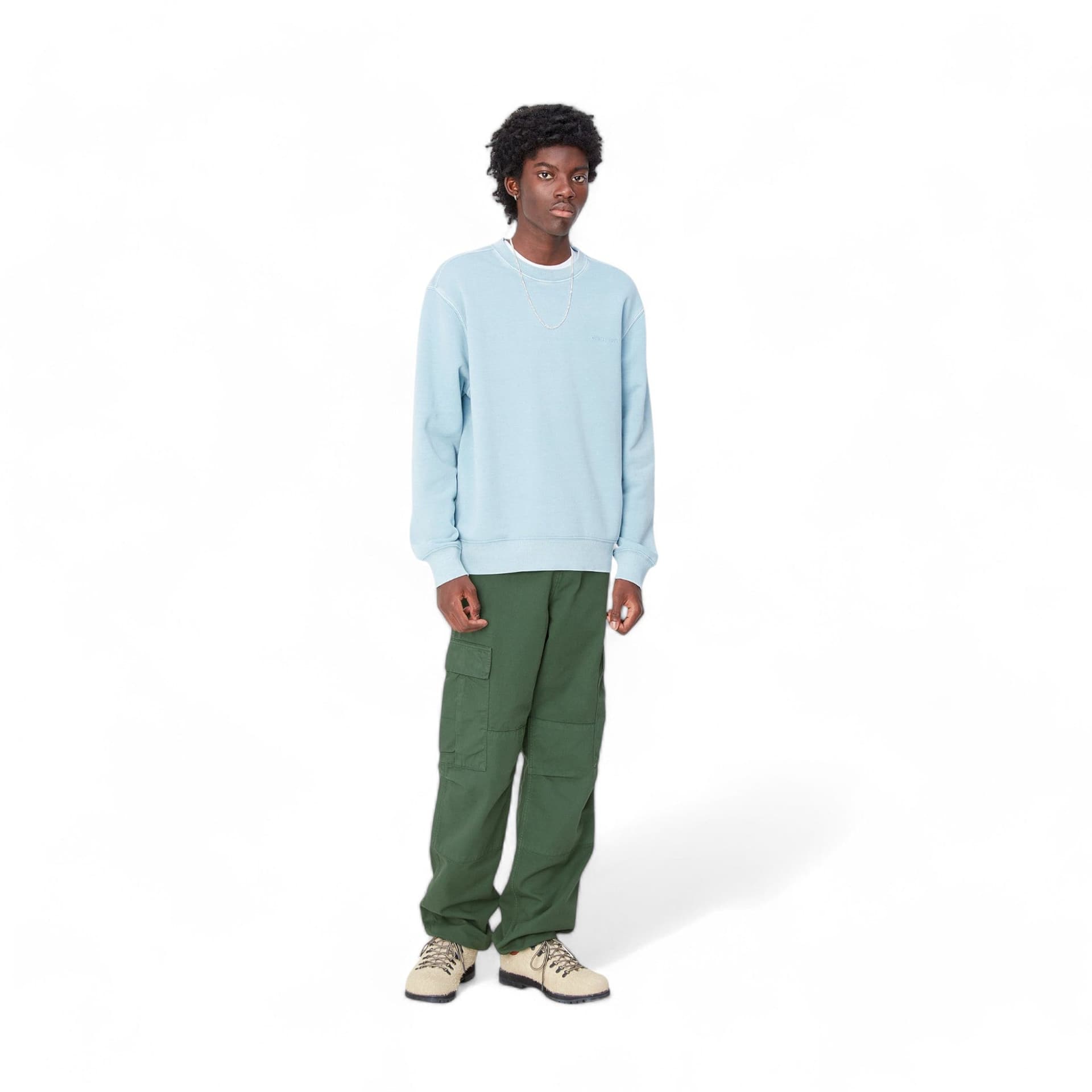 CARHARTT WIP carhartt wip regular cargo pant - duck green - 5
