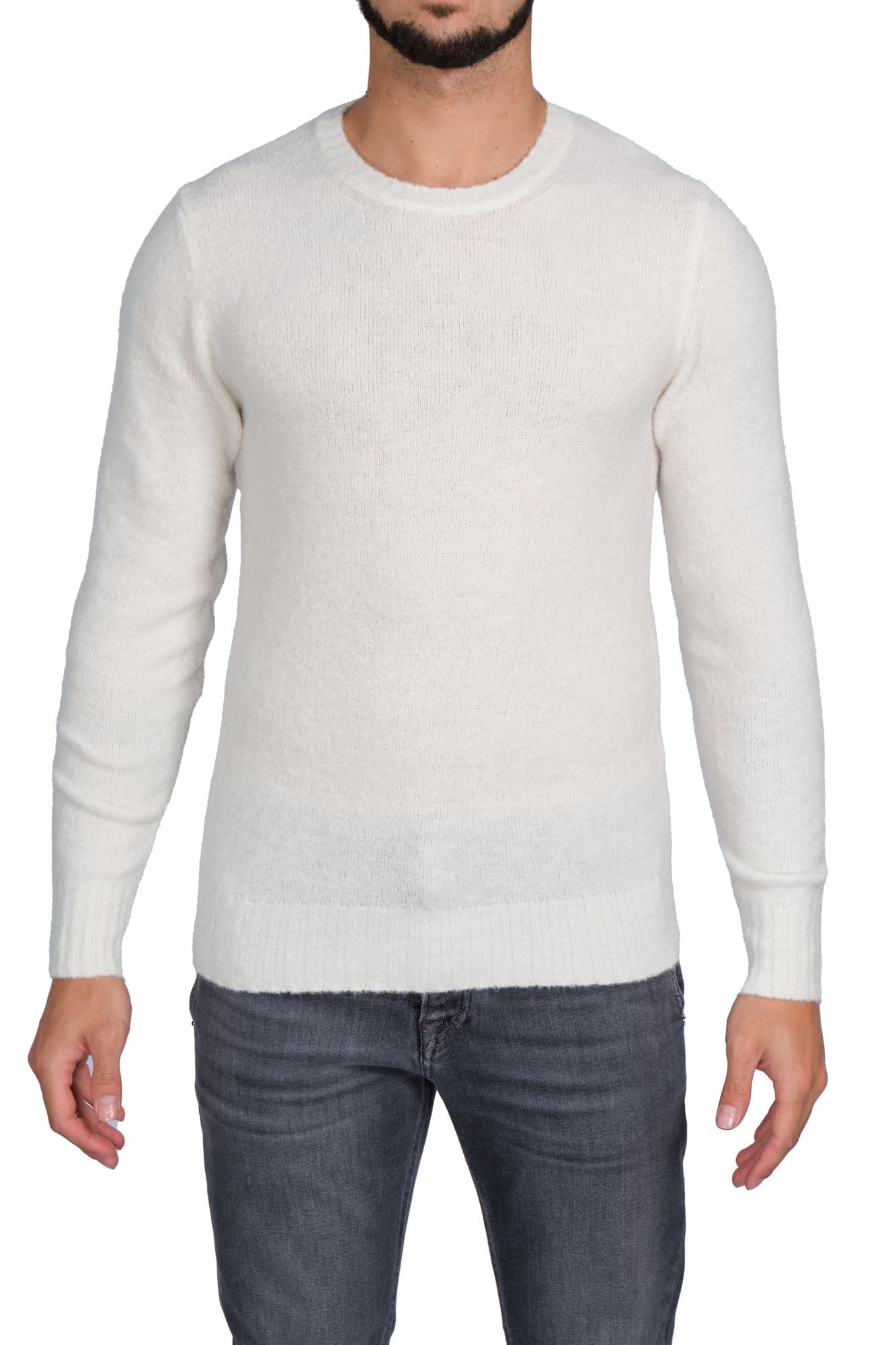 BORGO DEL FILO Maglia Uomo Borgo Del Filo 512329A 909 NERO - 4