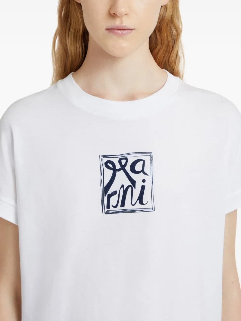 Marni  - T-Shirt Bianca da Donna - 4