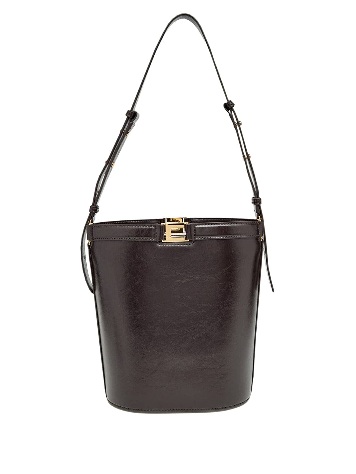 ELISABETTA FRANCHI Elisabetta Franchi - Borsa a Tracolla Marrone da Donna - 2