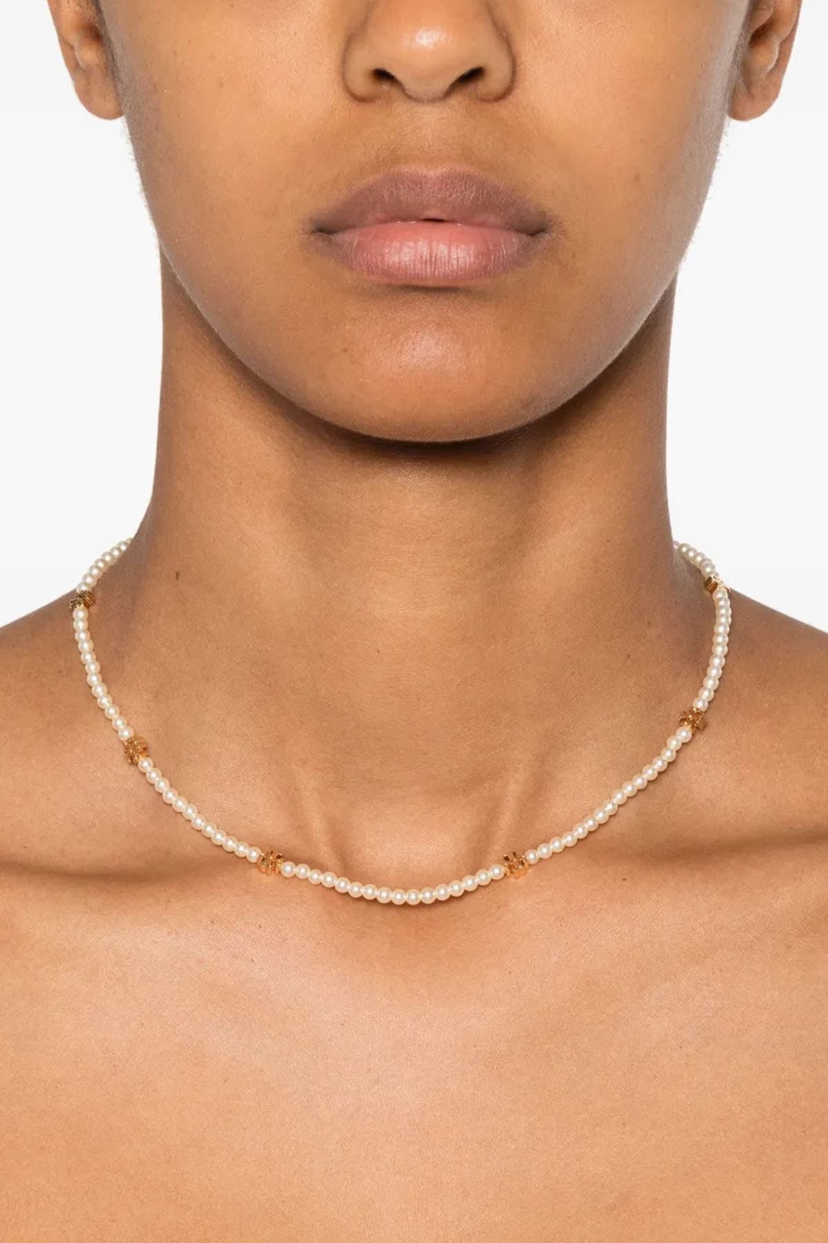 Tory Burch  Bijoux Gold pearl - 2