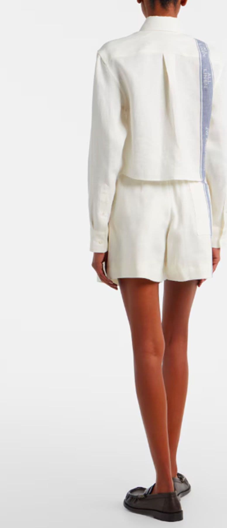 JW ANDERSON  Pantaloncini White/blue - 3