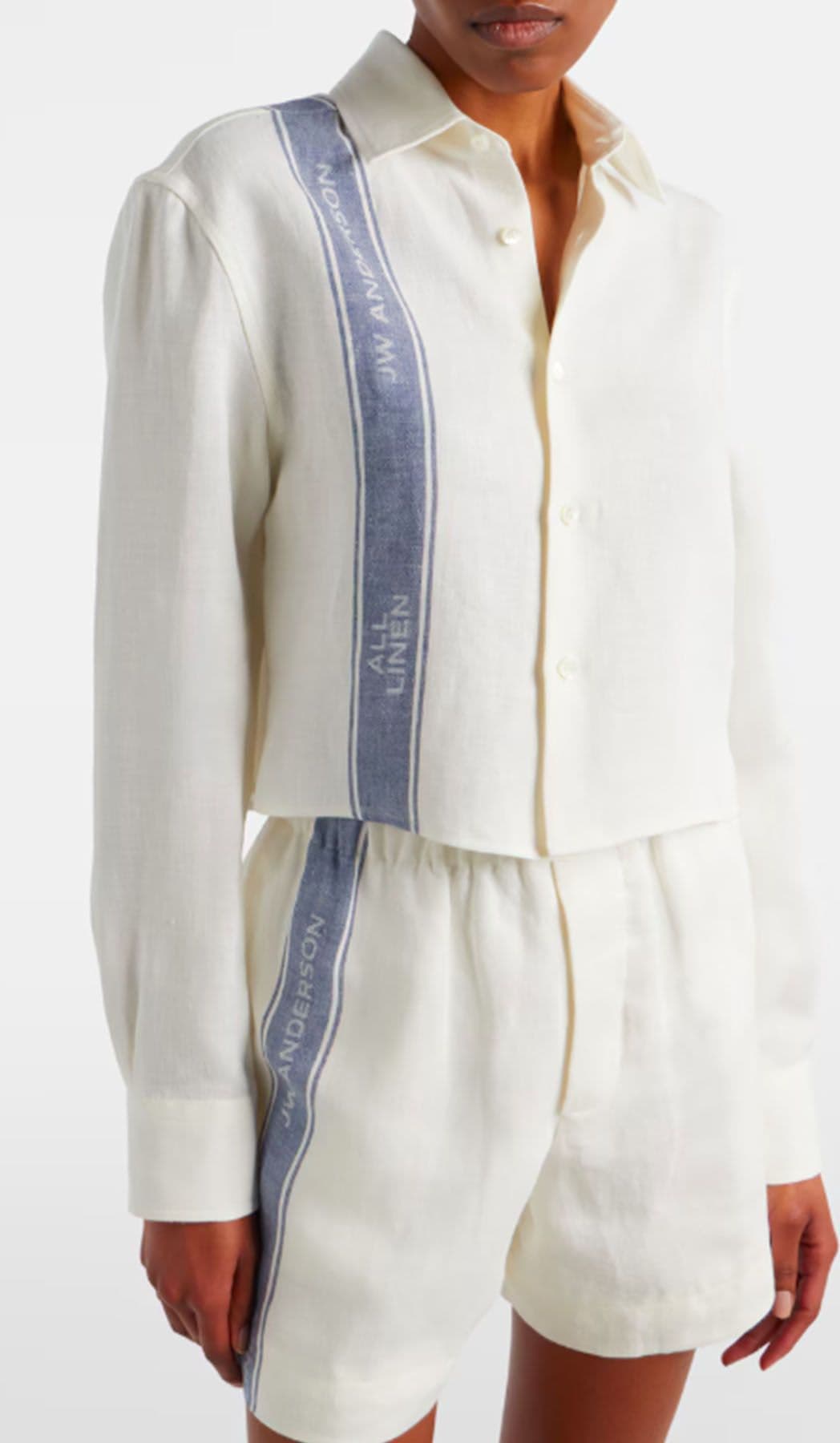 JW ANDERSON  Camicie White/blue - 3