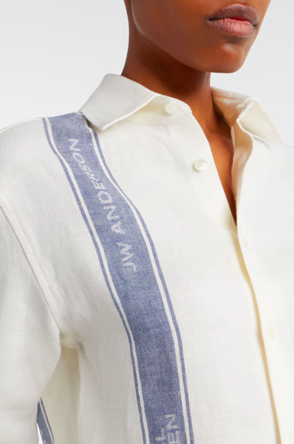 JW ANDERSON  Camicie White/blue - 5