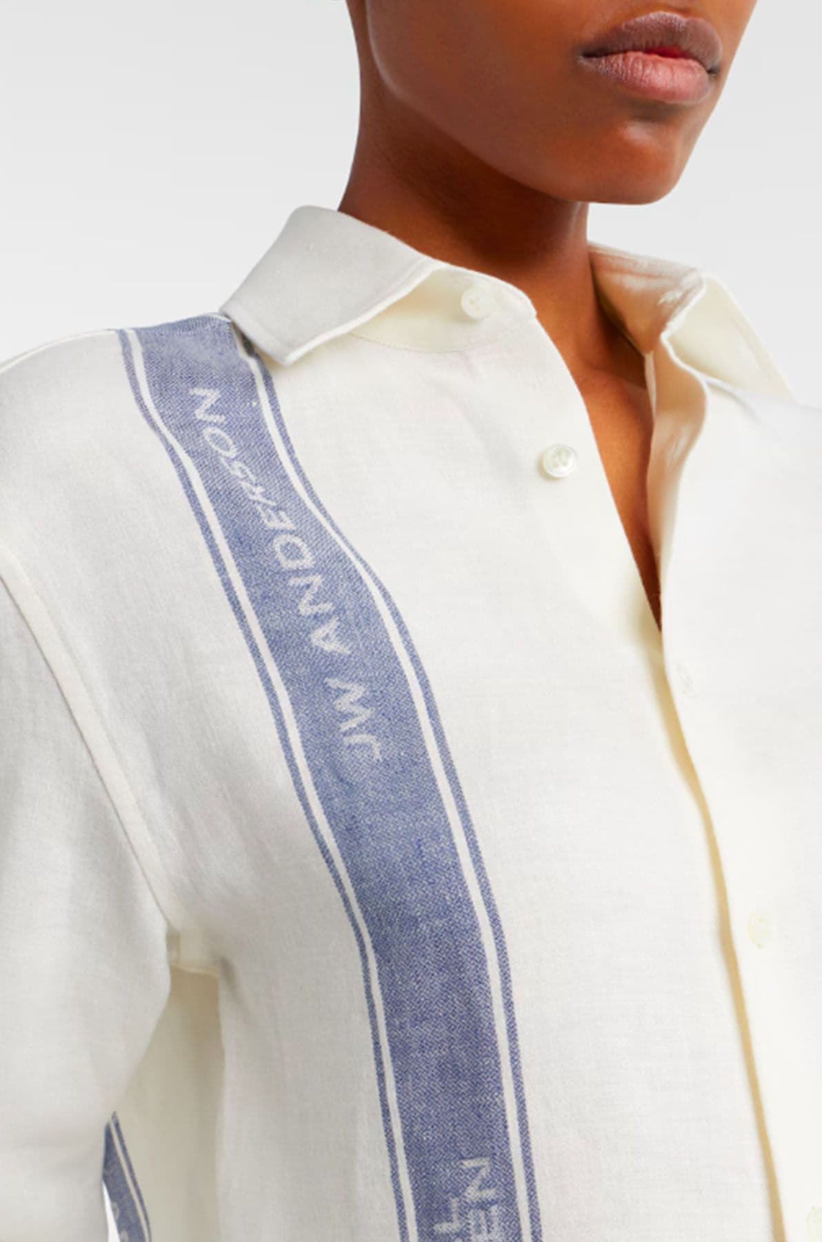 JW ANDERSON  Camicie White/blue - 5
